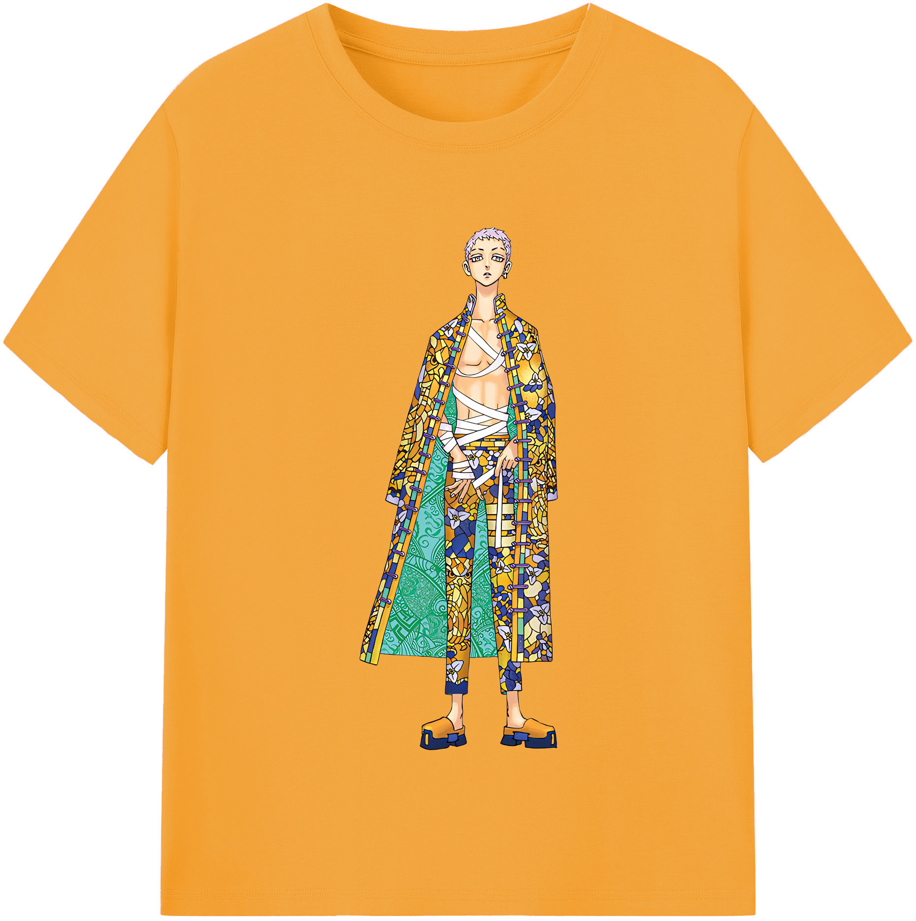 （画像用） 東京リベンジャーズ Tokyo Revengers レディースカジュアルプリントTシャツ（綿100％）
