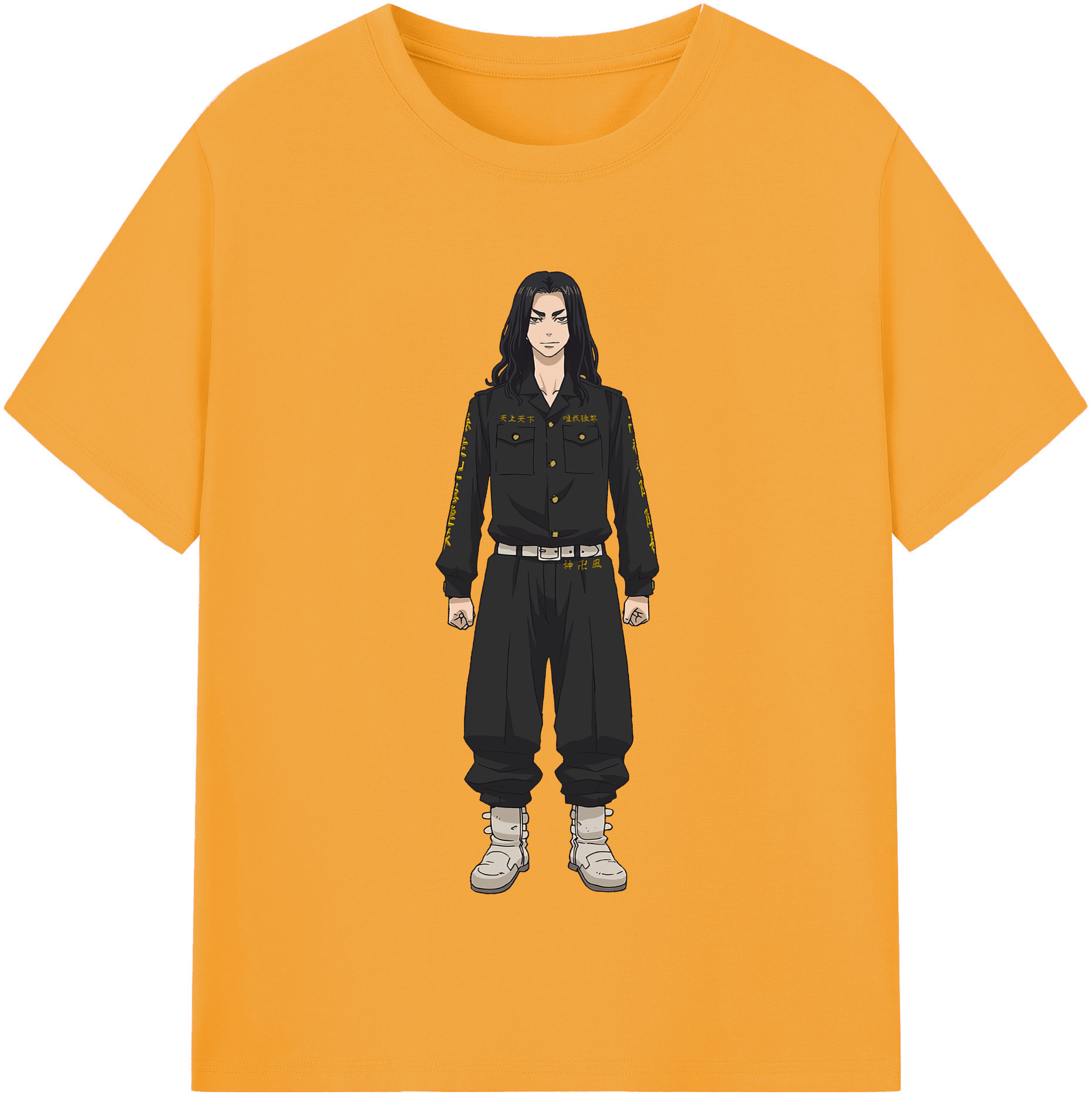（画像用） 東京リベンジャーズ Tokyo Revengers レディースカジュアルプリントTシャツ（綿100％）
