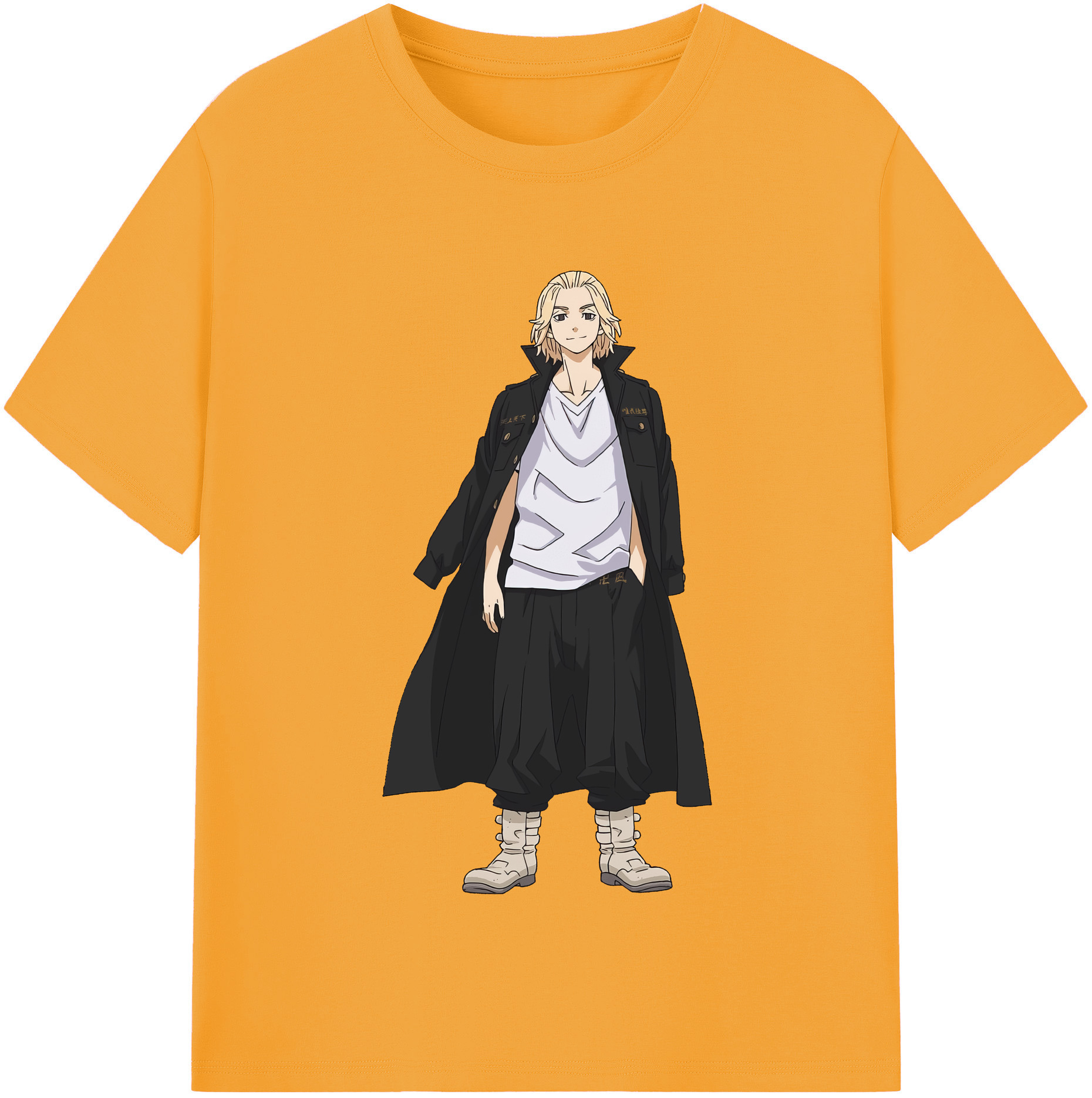 （画像用） 東京リベンジャーズ Tokyo Revengers レディースカジュアルプリントTシャツ（綿100％）