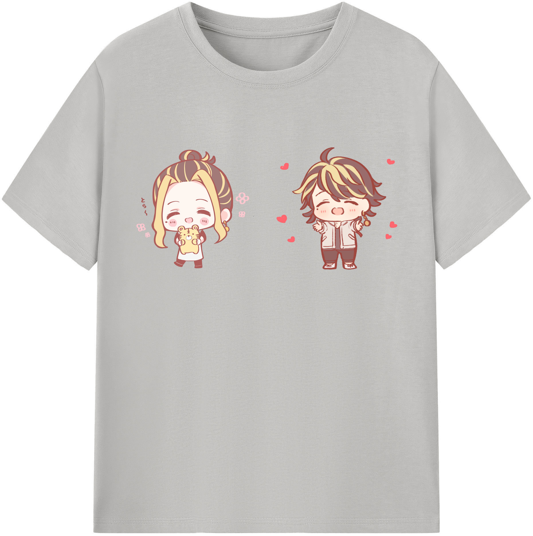 （画像用） 東京リベンジャーズ Tokyo Revengers レディースカジュアルプリントTシャツ（綿100％）
