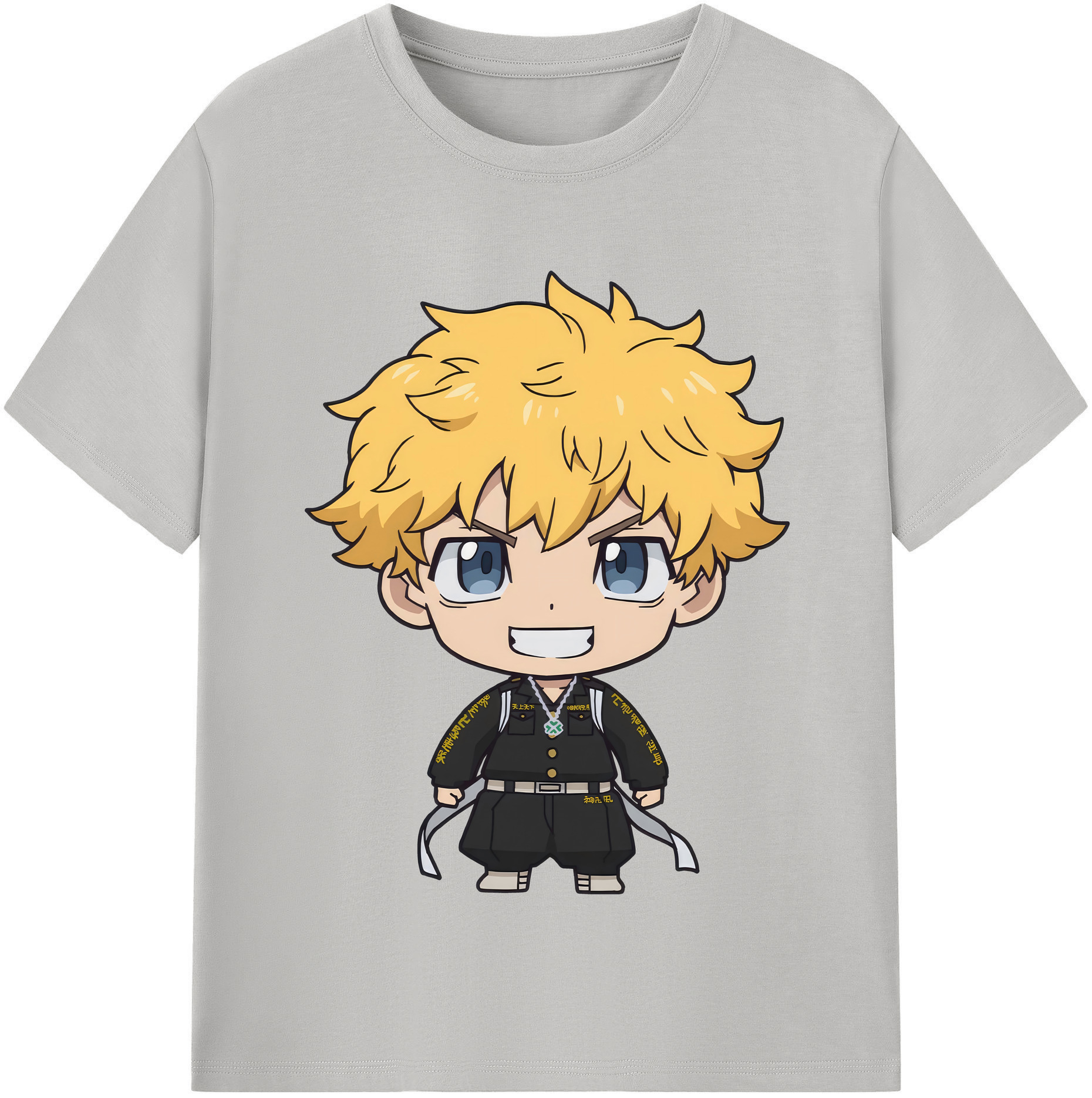 （画像用） 東京リベンジャーズ Tokyo Revengers レディースカジュアルプリントTシャツ（綿100％）