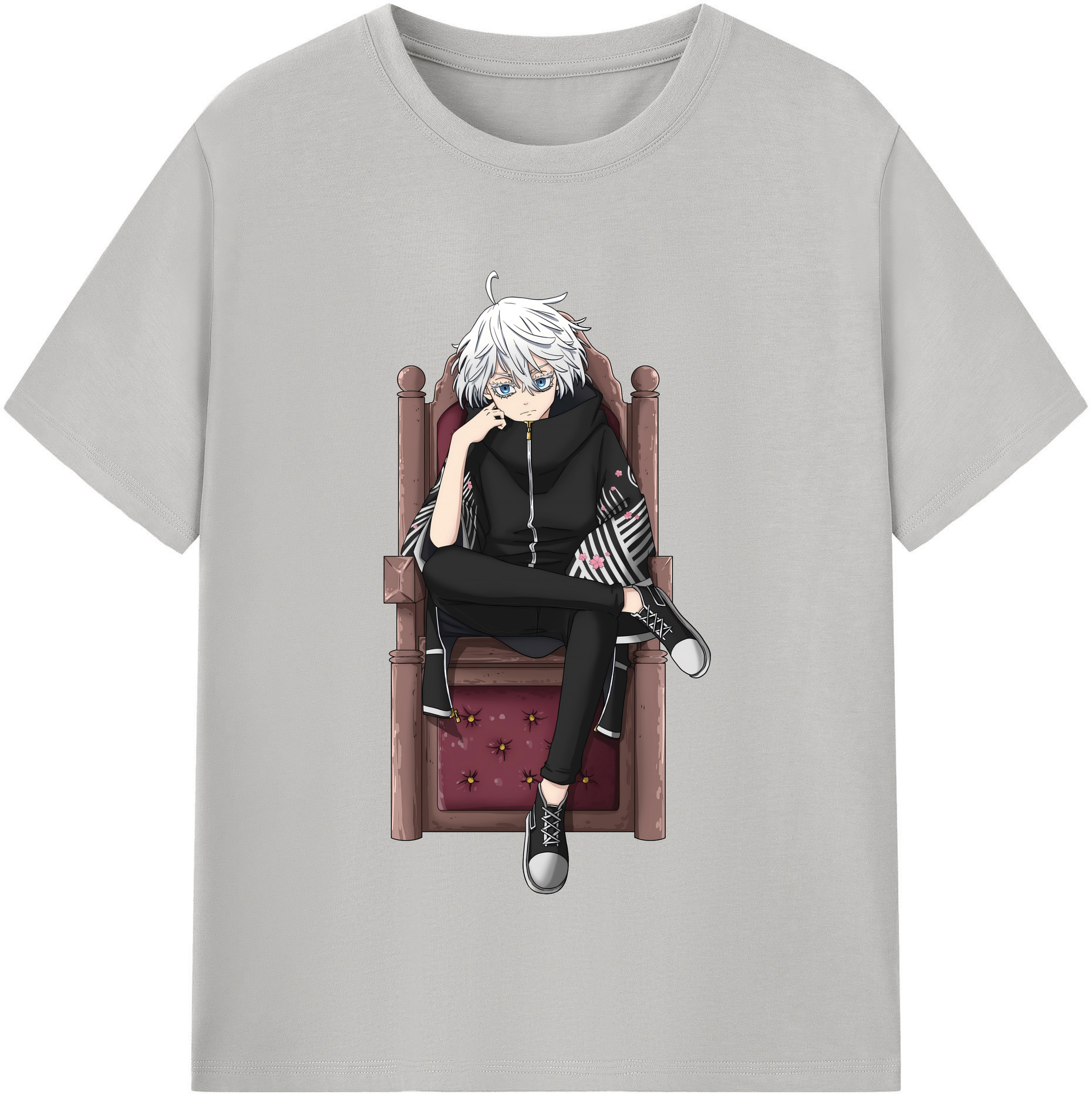 （画像用） 東京リベンジャーズ Tokyo Revengers レディースカジュアルプリントTシャツ（綿100％）
