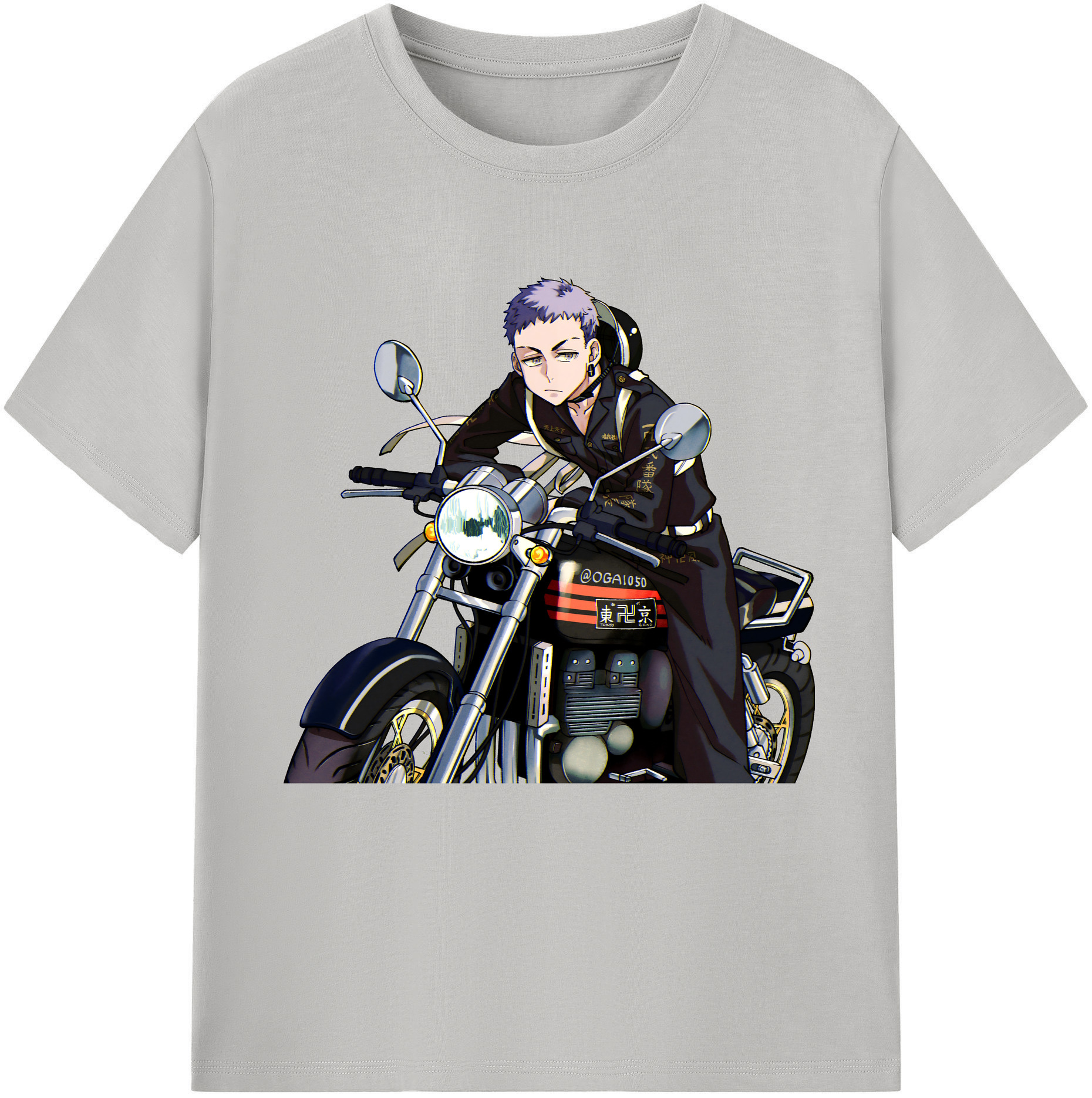 （画像用） 東京リベンジャーズ Tokyo Revengers レディースカジュアルプリントTシャツ（綿100％）