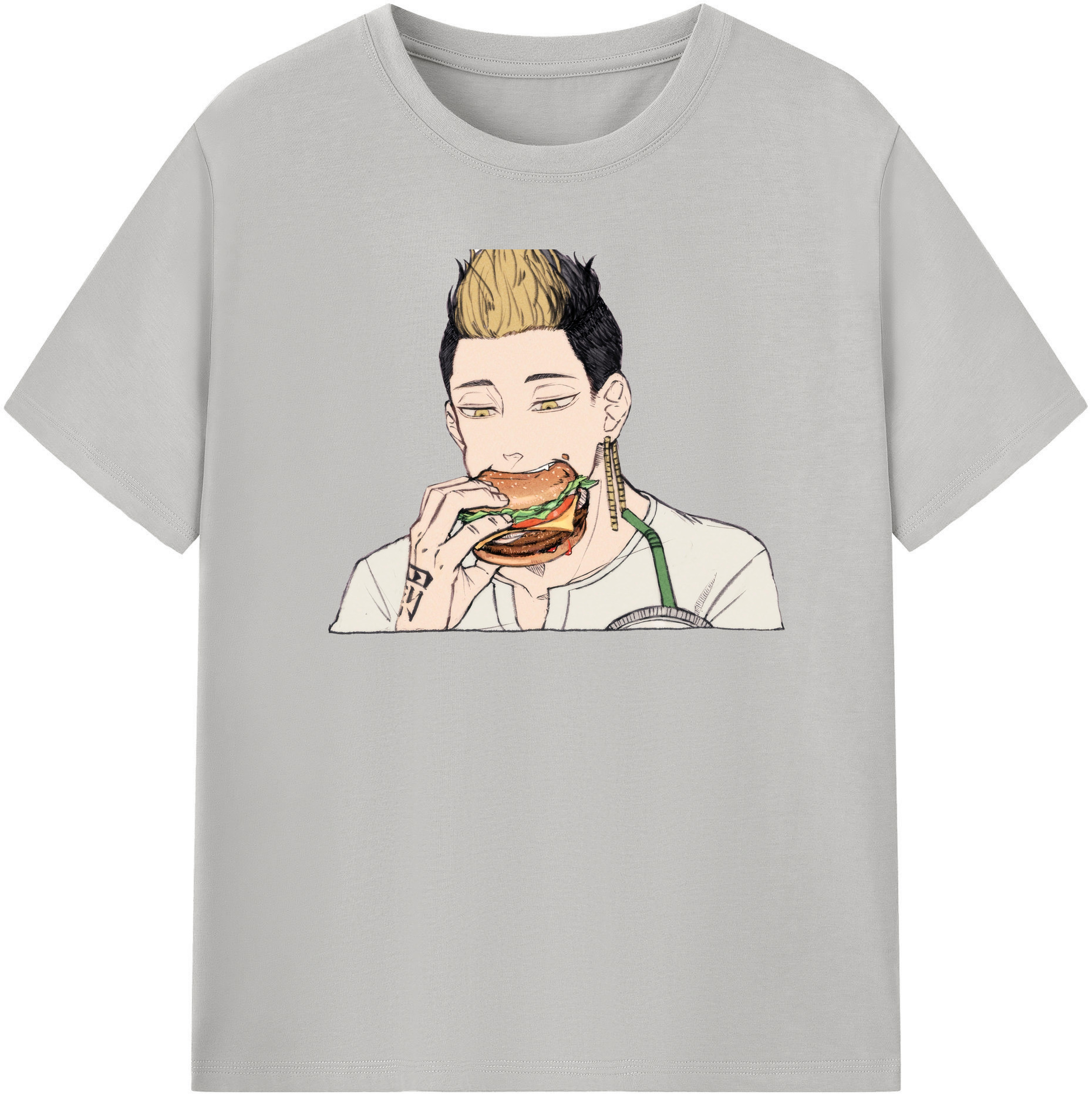 （画像用） 東京リベンジャーズ Tokyo Revengers レディースカジュアルプリントTシャツ（綿100％）