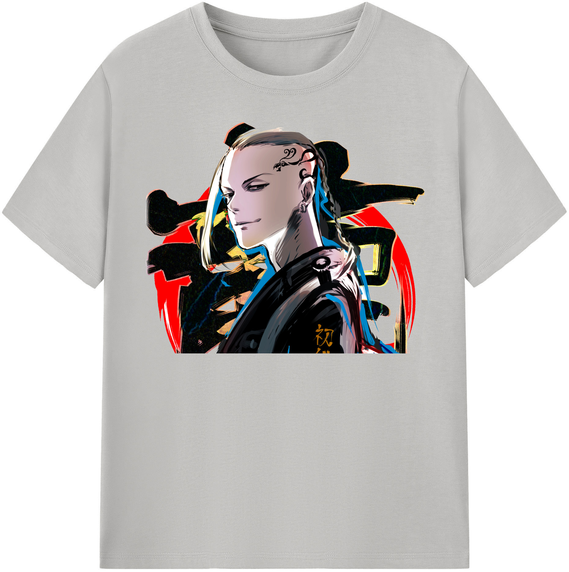 （画像用） 東京リベンジャーズ Tokyo Revengers レディースカジュアルプリントTシャツ（綿100％）