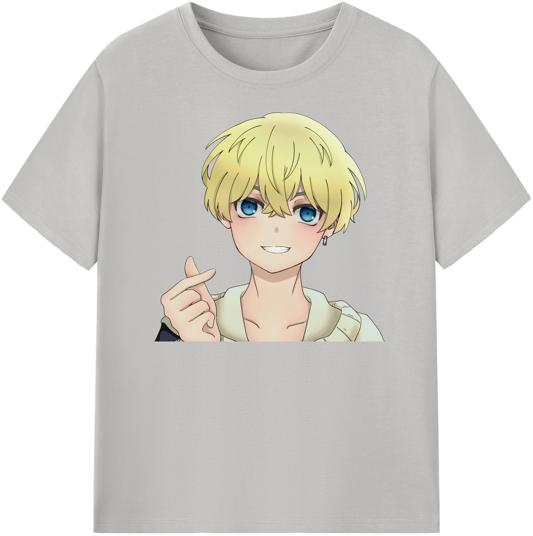 （画像用） 東京リベンジャーズ Tokyo Revengers レディースカジュアルプリントTシャツ（綿100％）