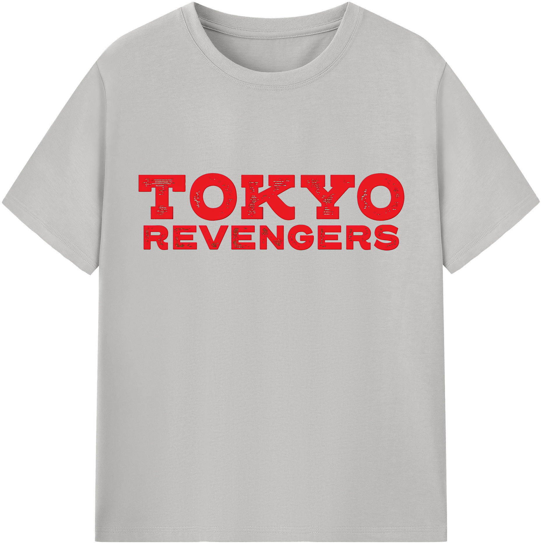 （画像用） 東京リベンジャーズ Tokyo Revengers レディースカジュアルプリントTシャツ（綿100％）