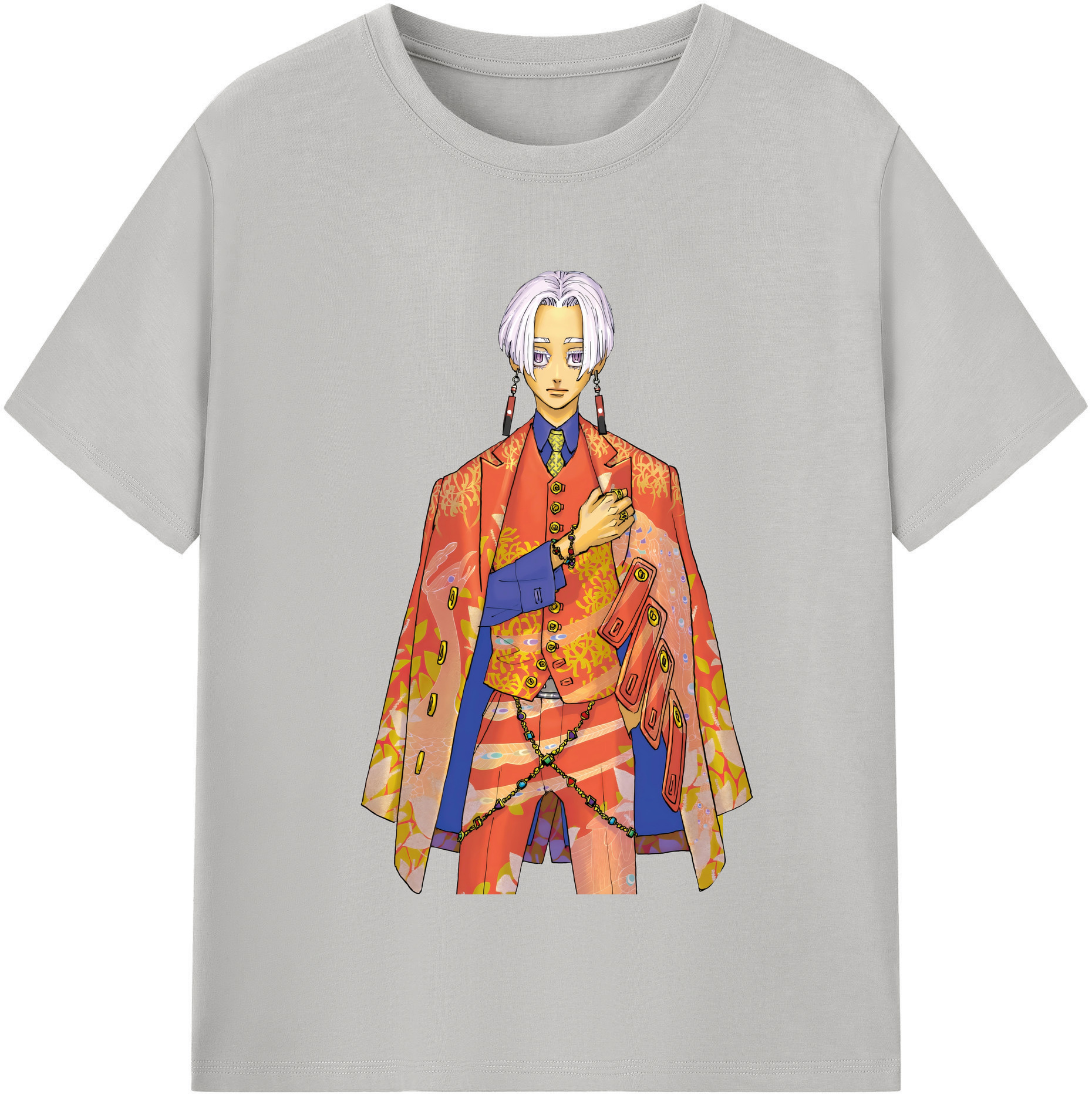 （画像用） 東京リベンジャーズ Tokyo Revengers レディースカジュアルプリントTシャツ（綿100％）
