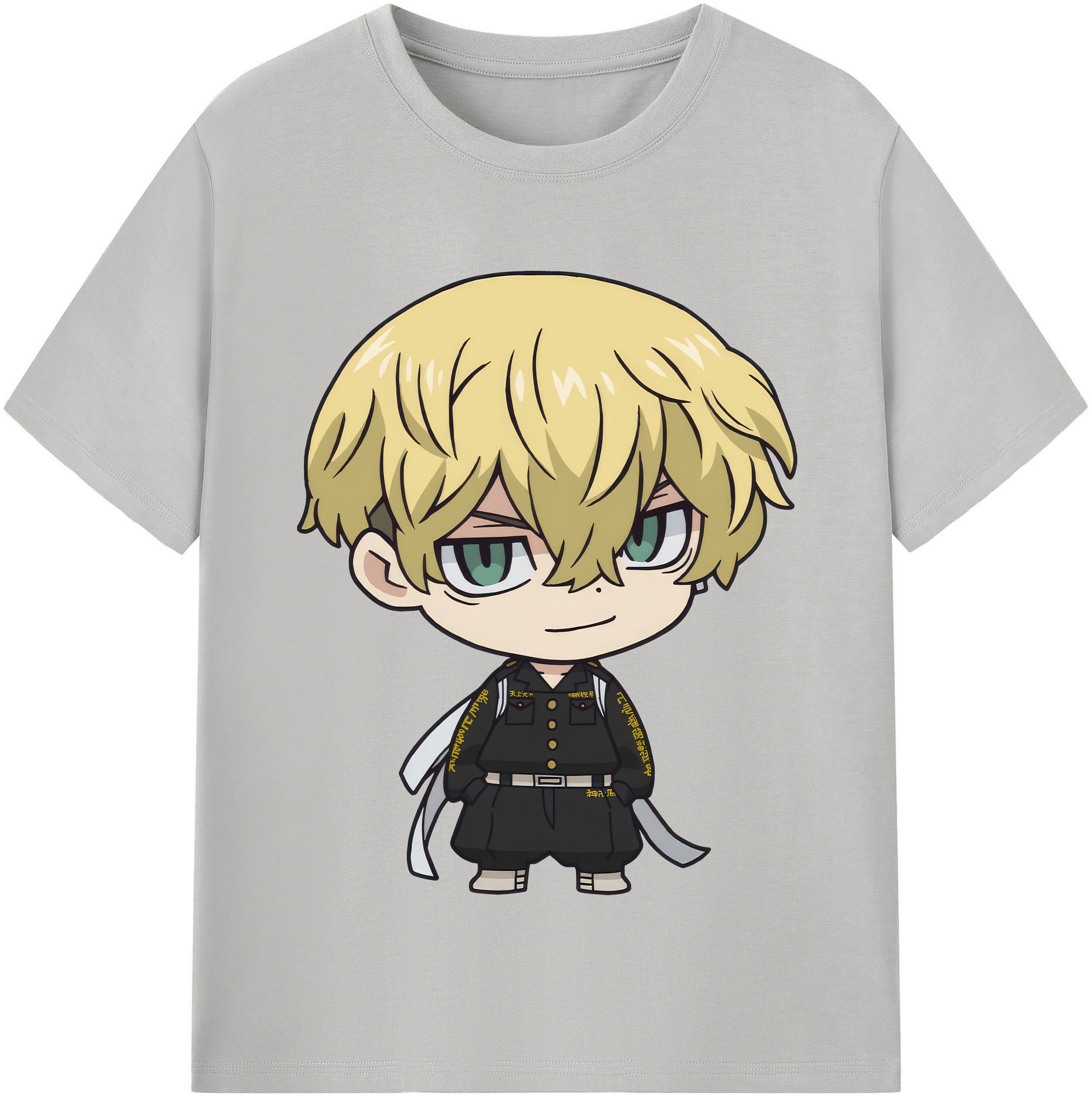（画像用） 東京リベンジャーズ Tokyo Revengers レディースカジュアルプリントTシャツ（綿100％）