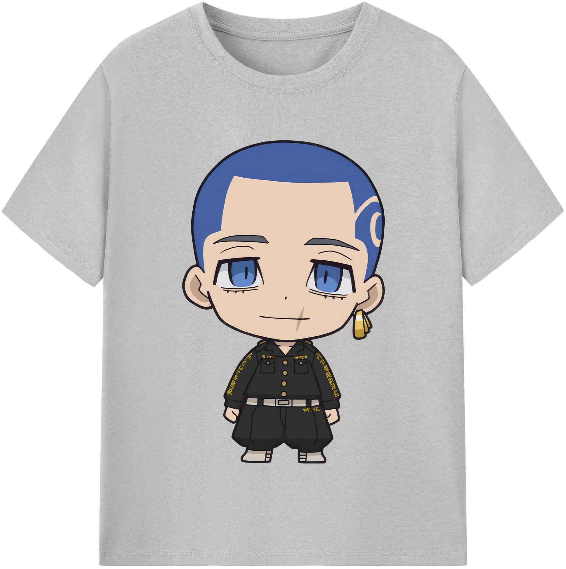 （画像用） 東京リベンジャーズ Tokyo Revengers レディースカジュアルプリントTシャツ（綿100％）