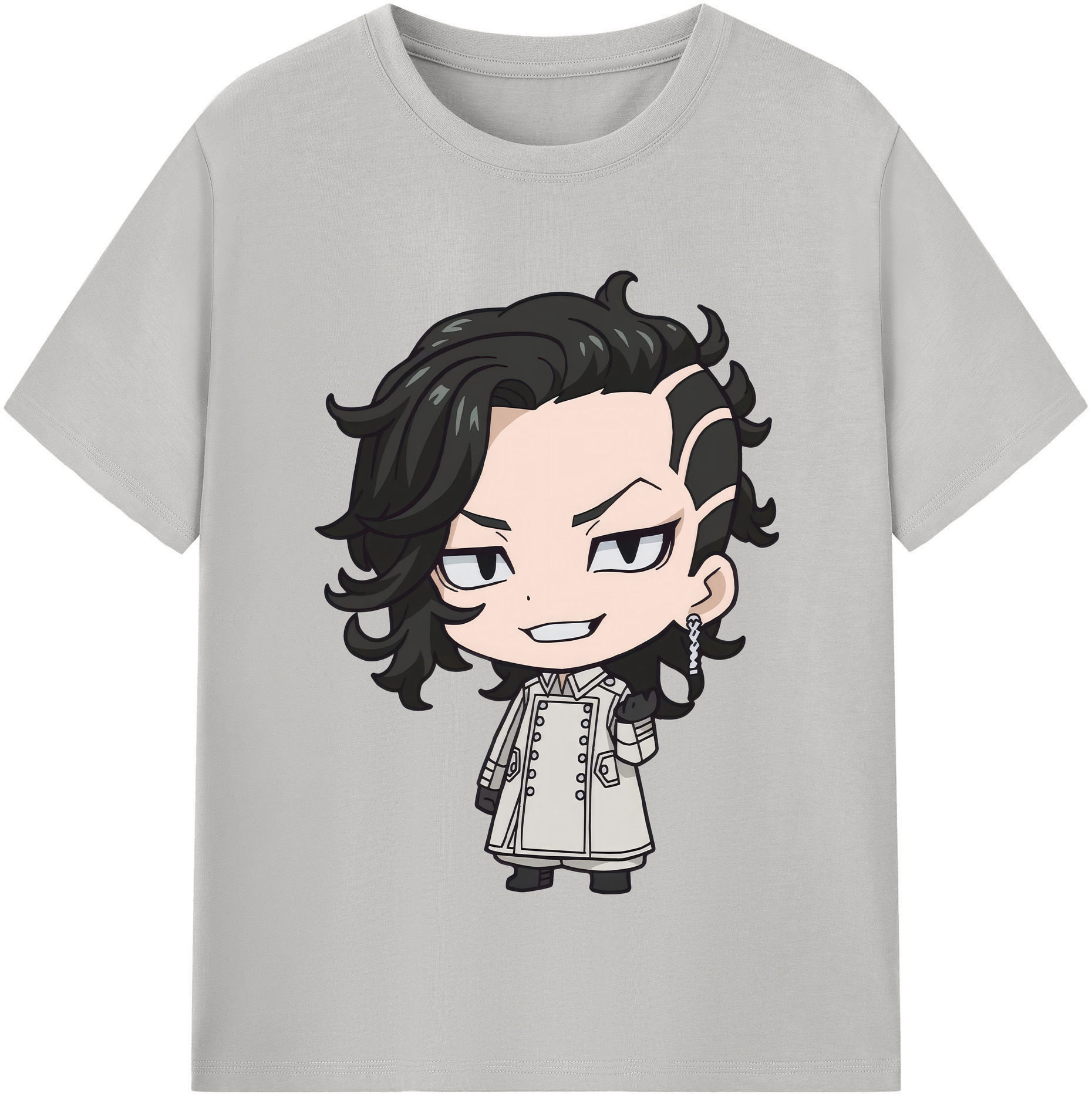 （画像用） 東京リベンジャーズ Tokyo Revengers レディースカジュアルプリントTシャツ（綿100％）