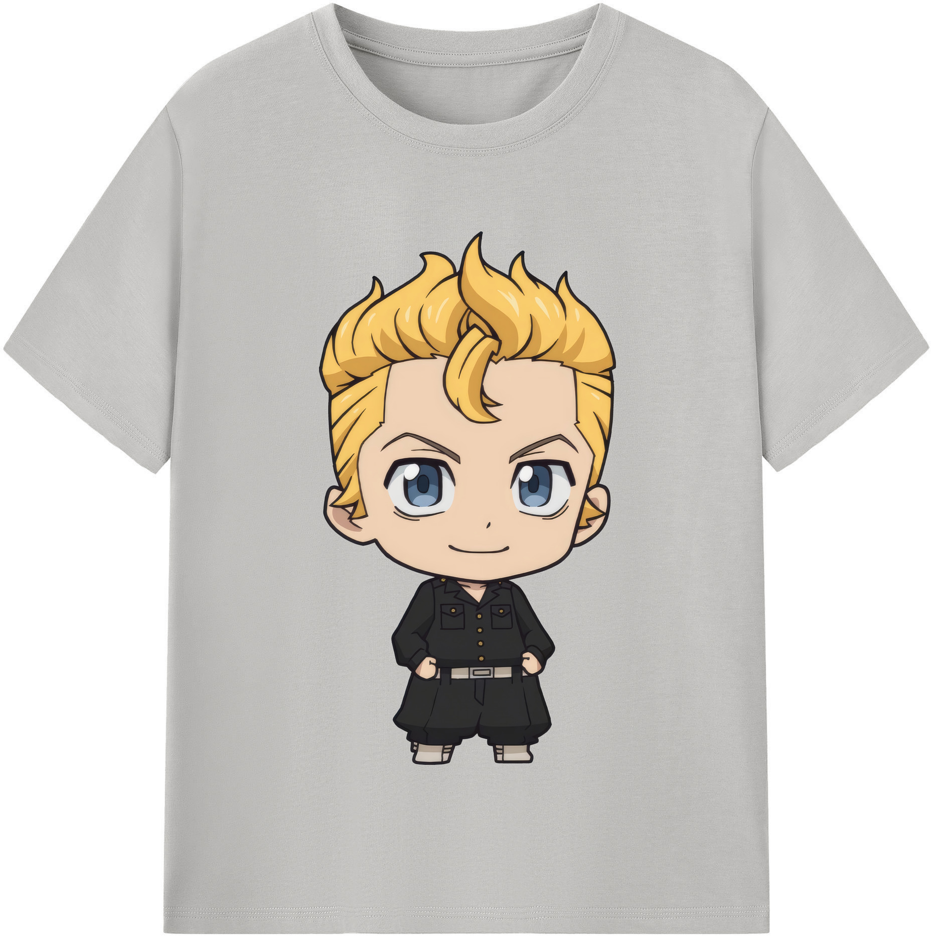 （画像用） 東京リベンジャーズ Tokyo Revengers レディースカジュアルプリントTシャツ（綿100％）