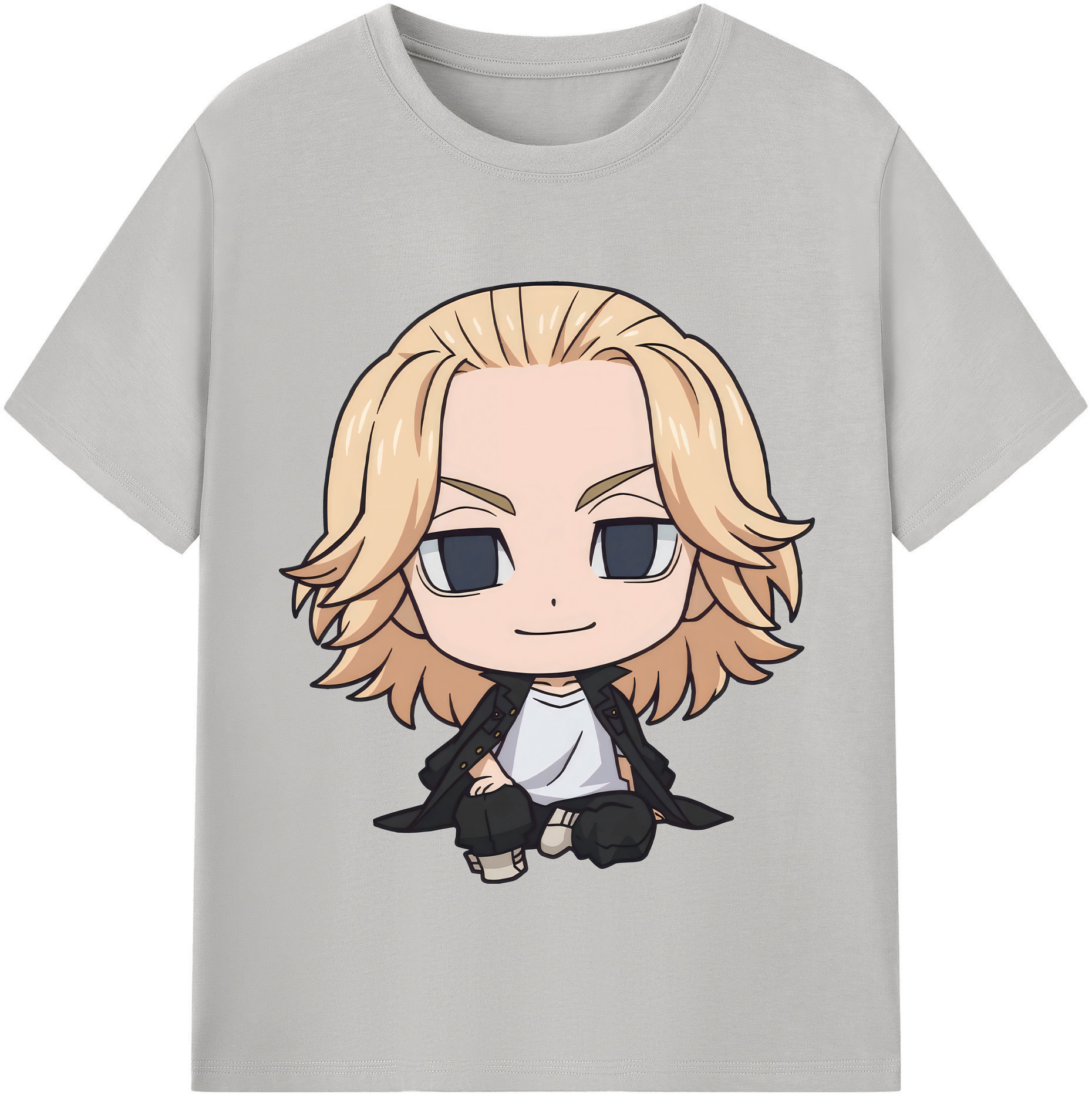 （画像用） 東京リベンジャーズ Tokyo Revengers レディースカジュアルプリントTシャツ（綿100％）