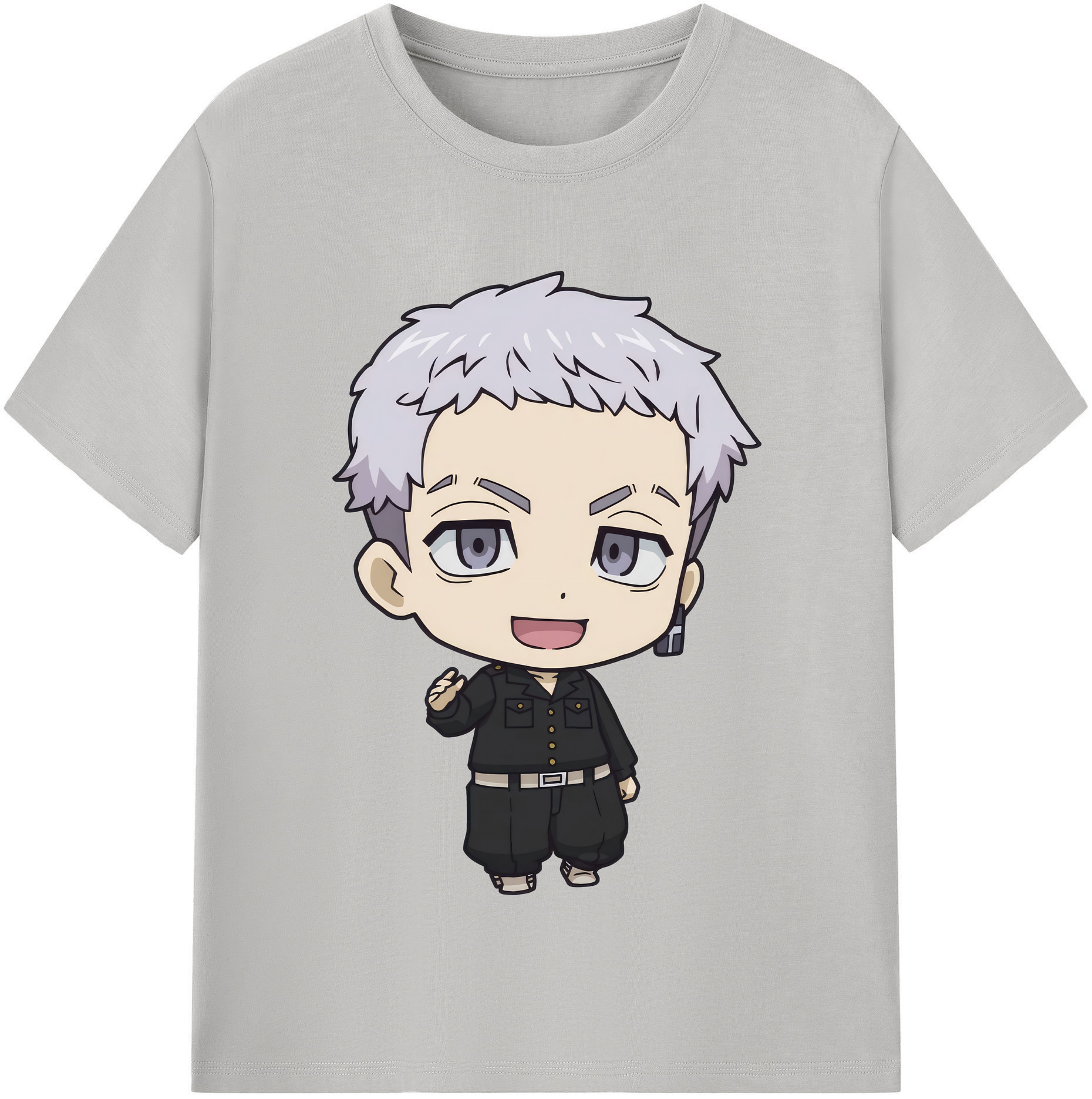 （画像用） 東京リベンジャーズ Tokyo Revengers レディースカジュアルプリントTシャツ（綿100％）