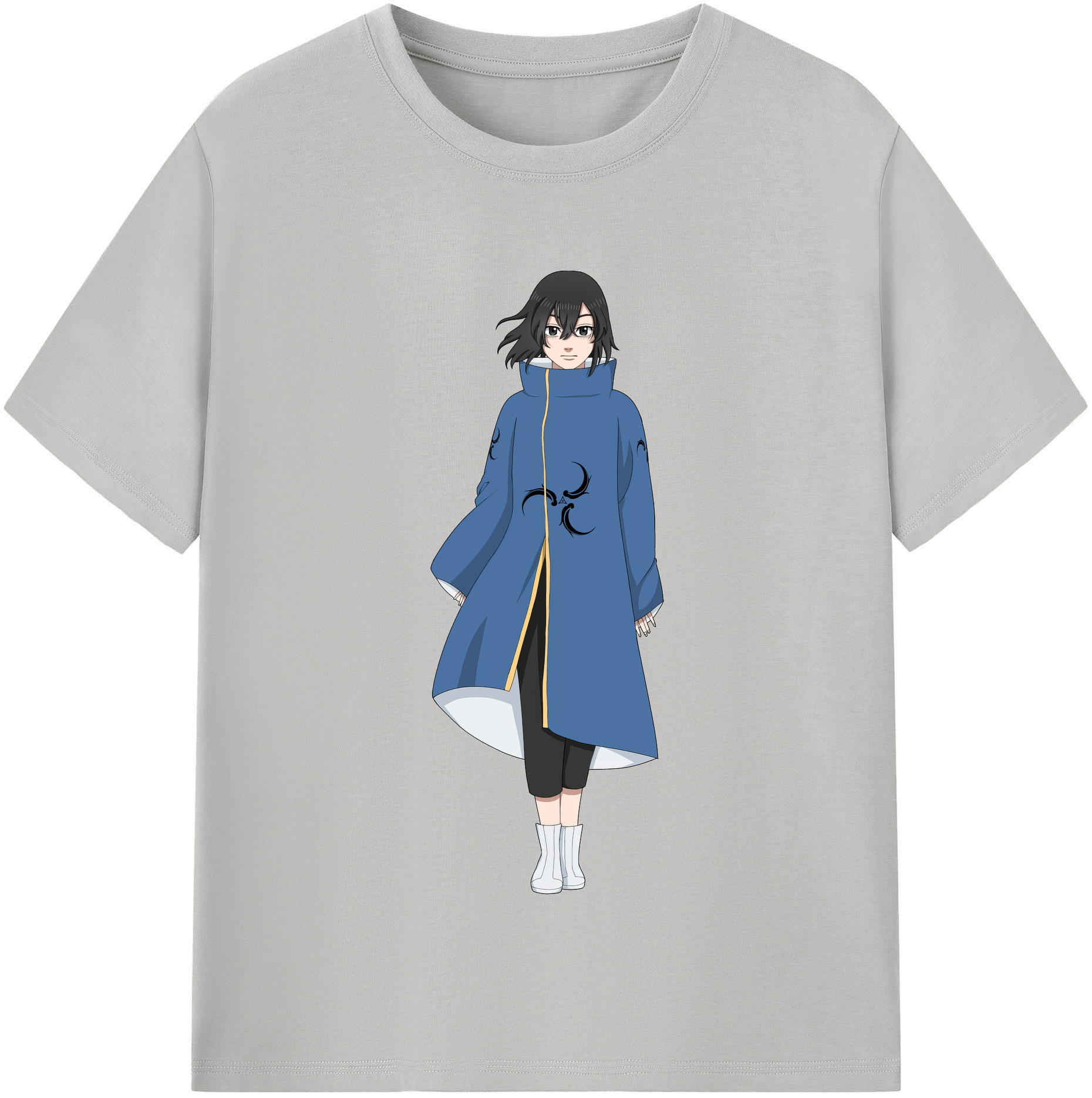 （画像用） 東京リベンジャーズ Tokyo Revengers レディースカジュアルプリントTシャツ（綿100％）