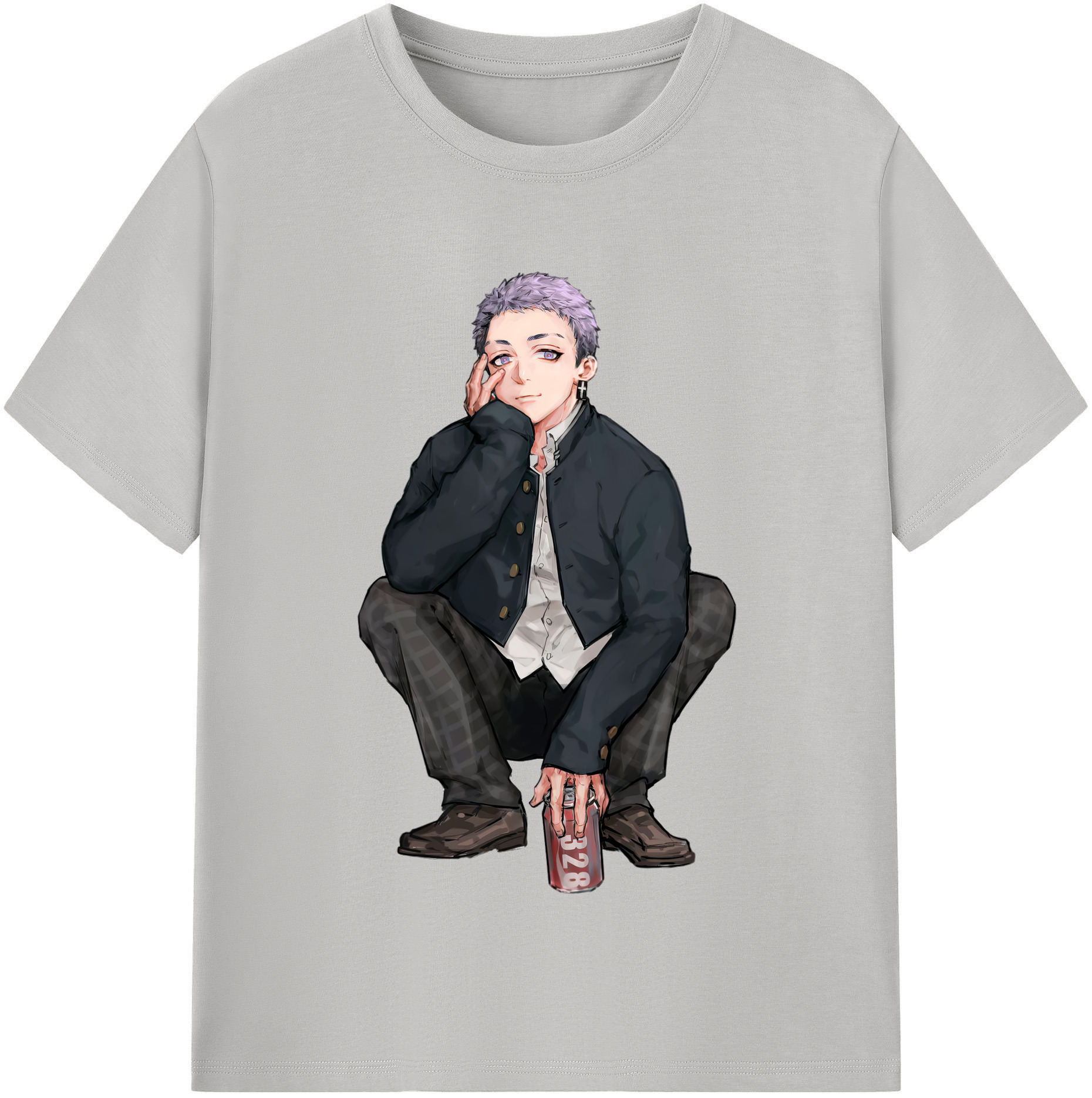 （画像用） 東京リベンジャーズ Tokyo Revengers レディースカジュアルプリントTシャツ（綿100％）