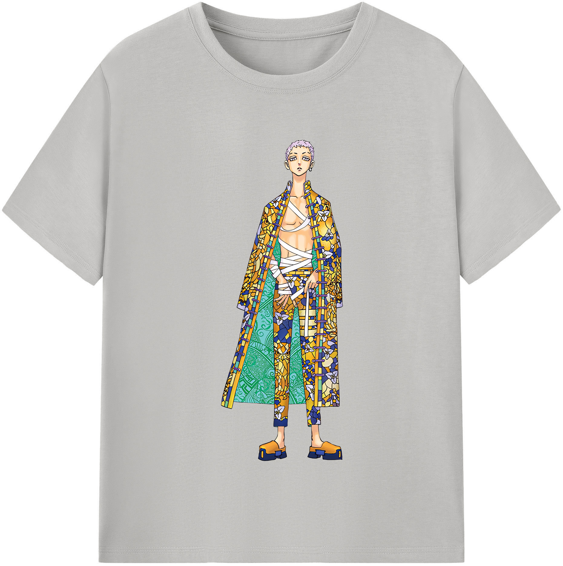 （画像用） 東京リベンジャーズ Tokyo Revengers レディースカジュアルプリントTシャツ（綿100％）