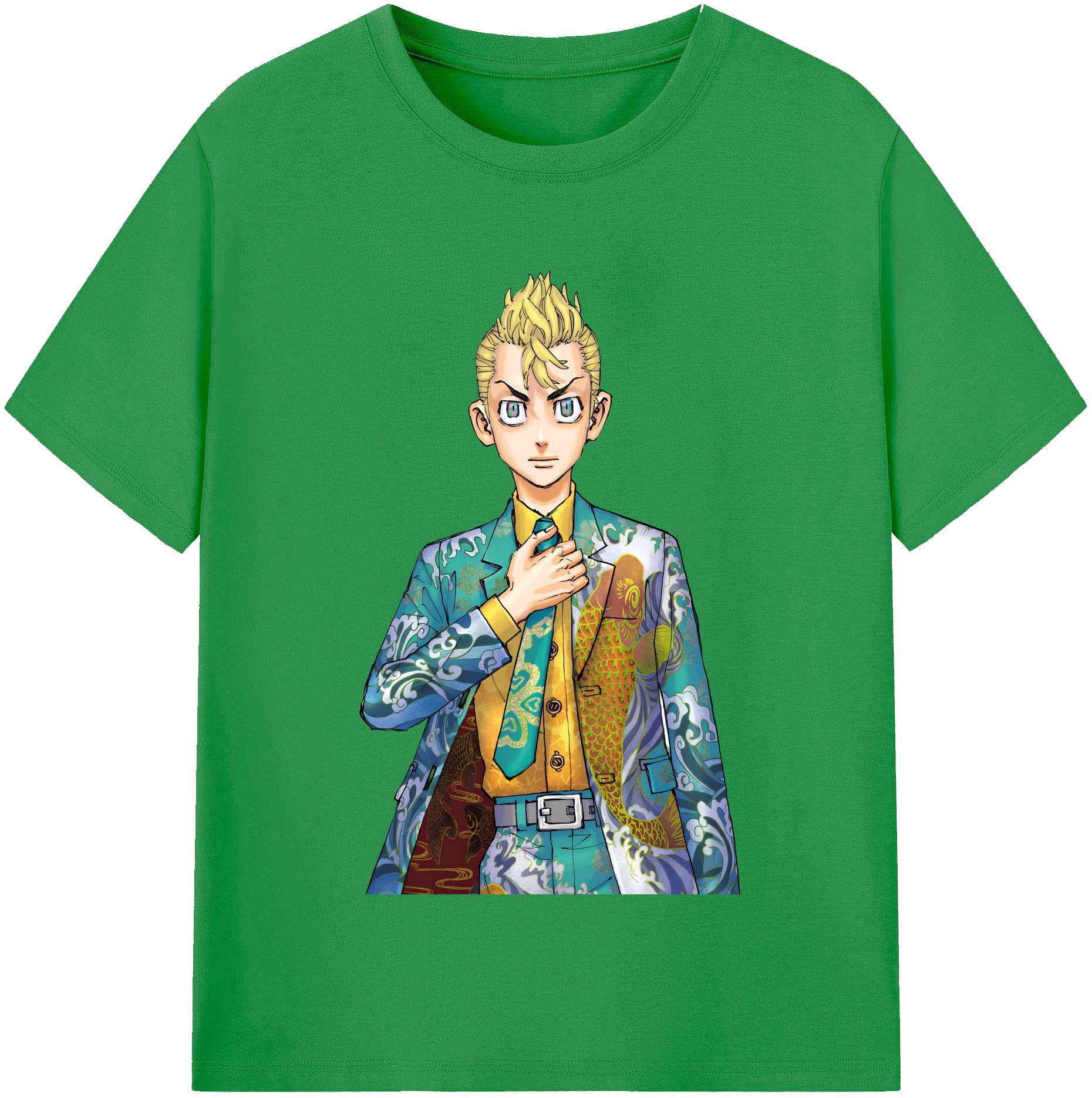（画像用） 東京リベンジャーズ Tokyo Revengers レディースカジュアルプリントTシャツ（綿100％）