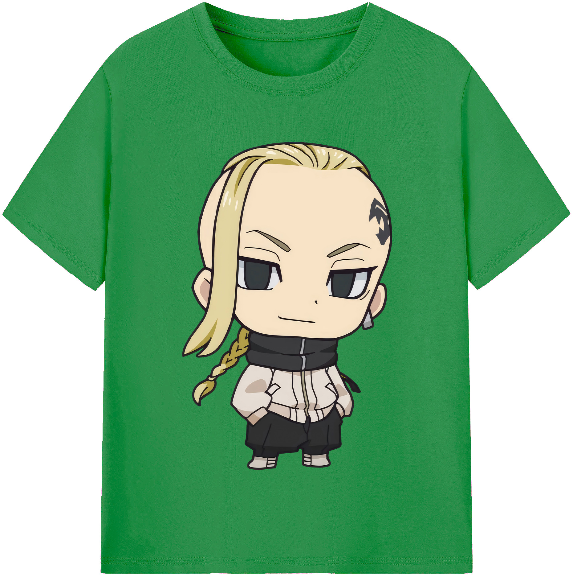 （画像用） 東京リベンジャーズ Tokyo Revengers レディースカジュアルプリントTシャツ（綿100％）