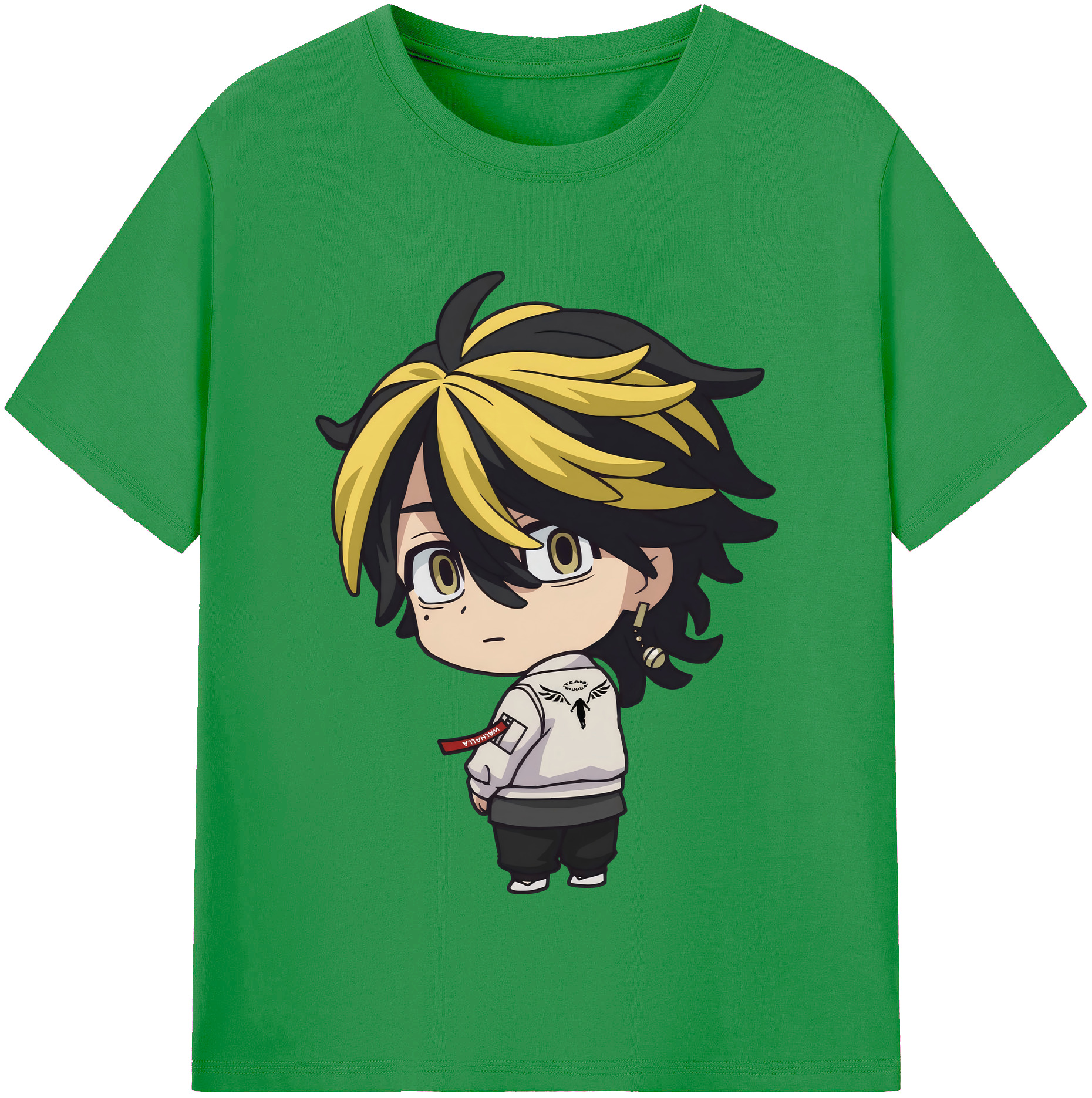 （画像用） 東京リベンジャーズ Tokyo Revengers レディースカジュアルプリントTシャツ（綿100％）
