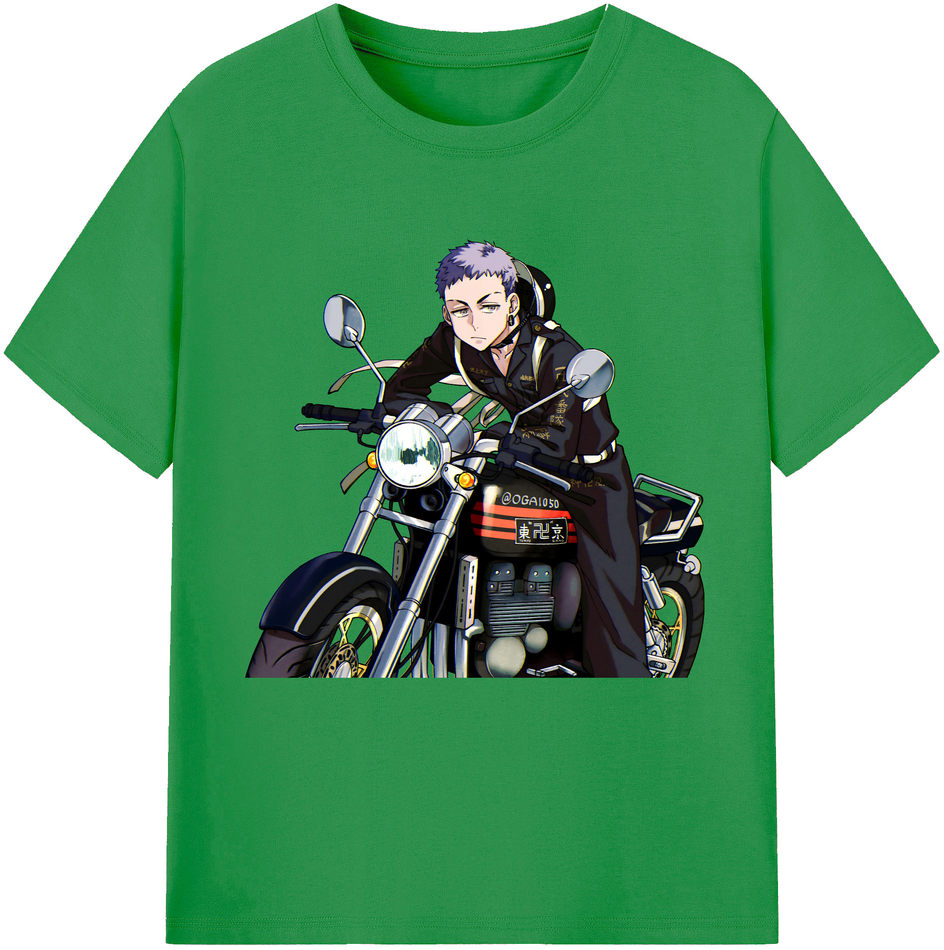 （画像用） 東京リベンジャーズ Tokyo Revengers レディースカジュアルプリントTシャツ（綿100％）