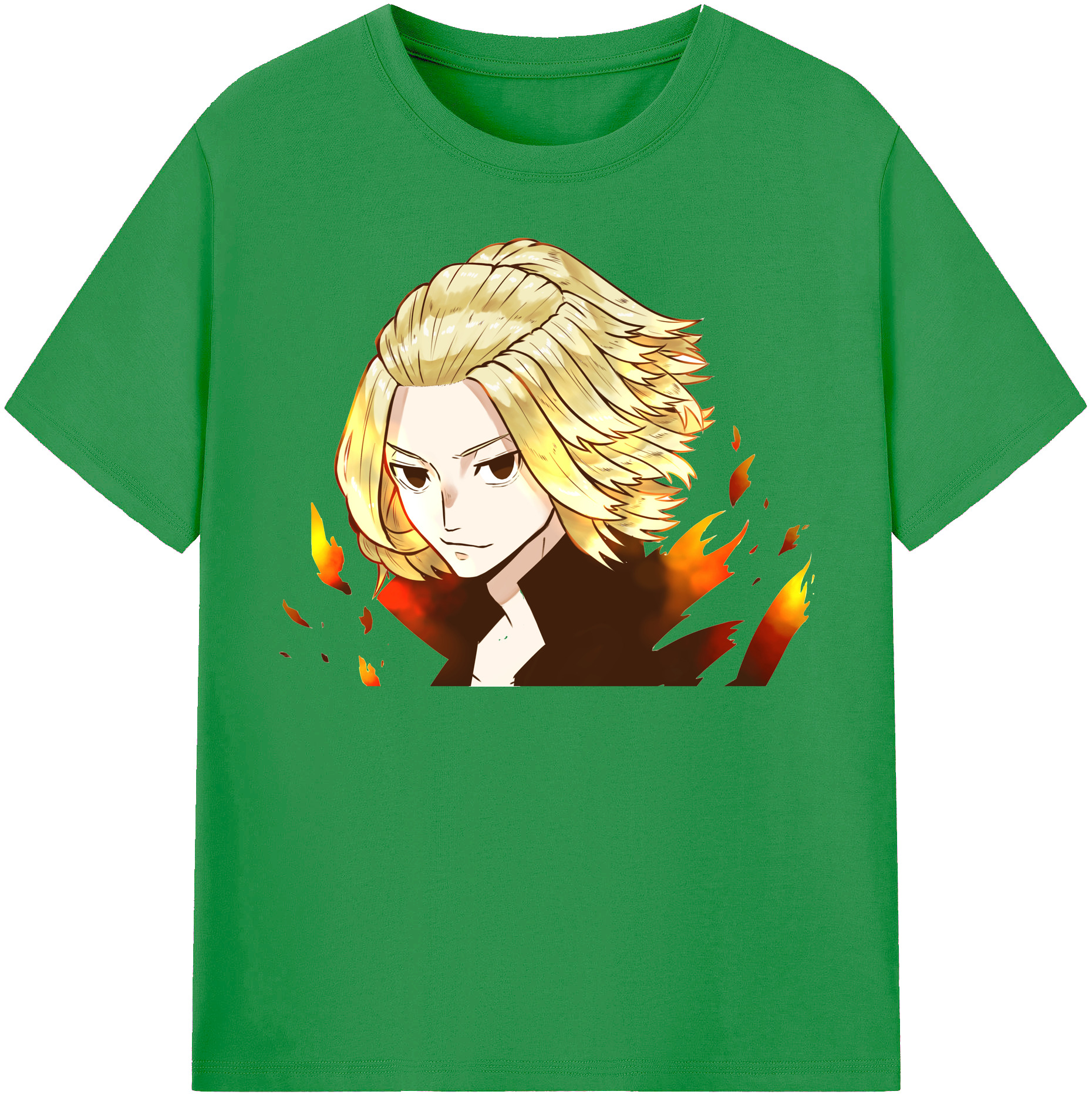 （画像用） 東京リベンジャーズ Tokyo Revengers レディースカジュアルプリントTシャツ（綿100％）