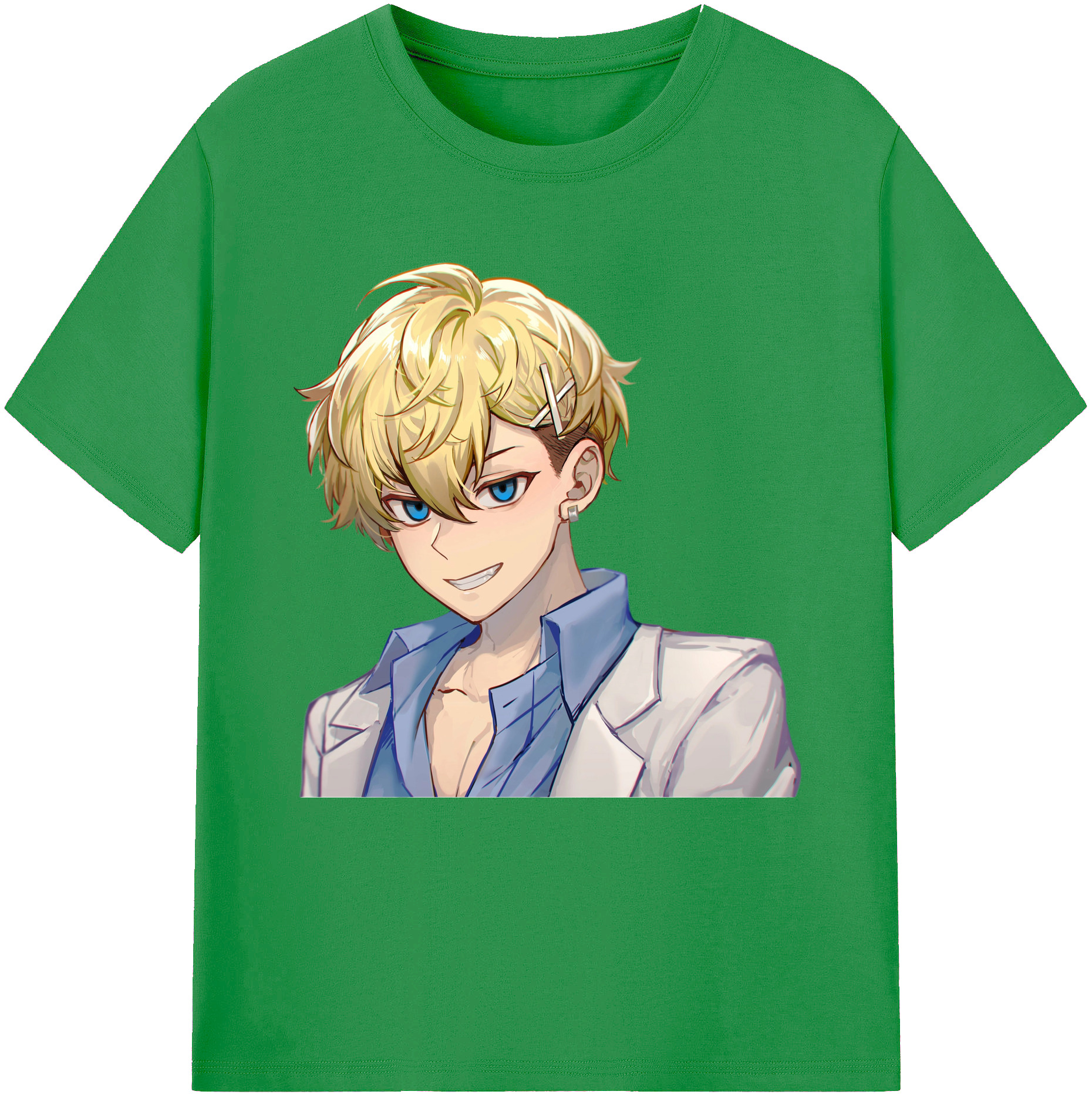 （画像用） 東京リベンジャーズ Tokyo Revengers レディースカジュアルプリントTシャツ（綿100％）