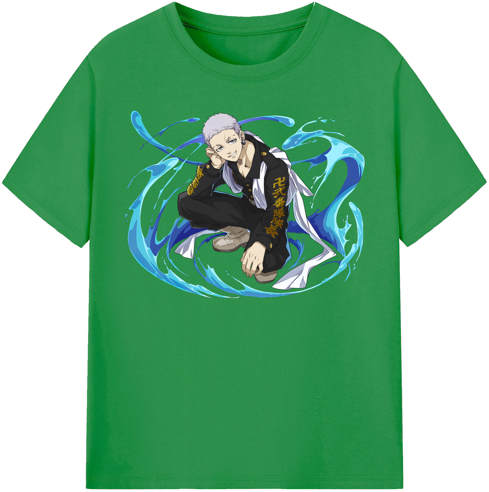 （画像用） 東京リベンジャーズ Tokyo Revengers レディースカジュアルプリントTシャツ（綿100％）