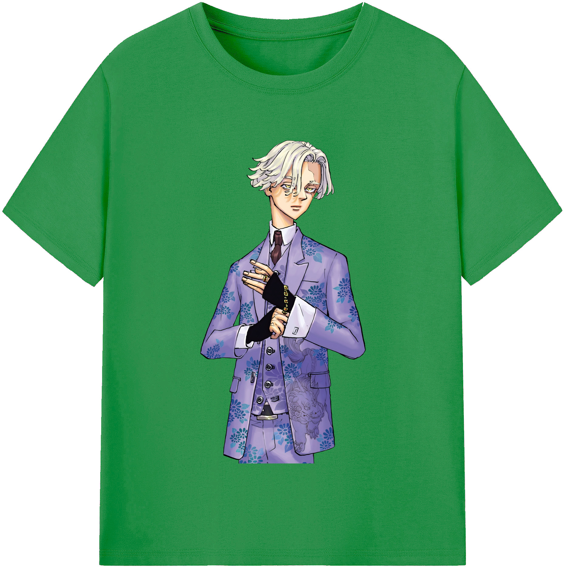 （画像用） 東京リベンジャーズ Tokyo Revengers レディースカジュアルプリントTシャツ（綿100％）