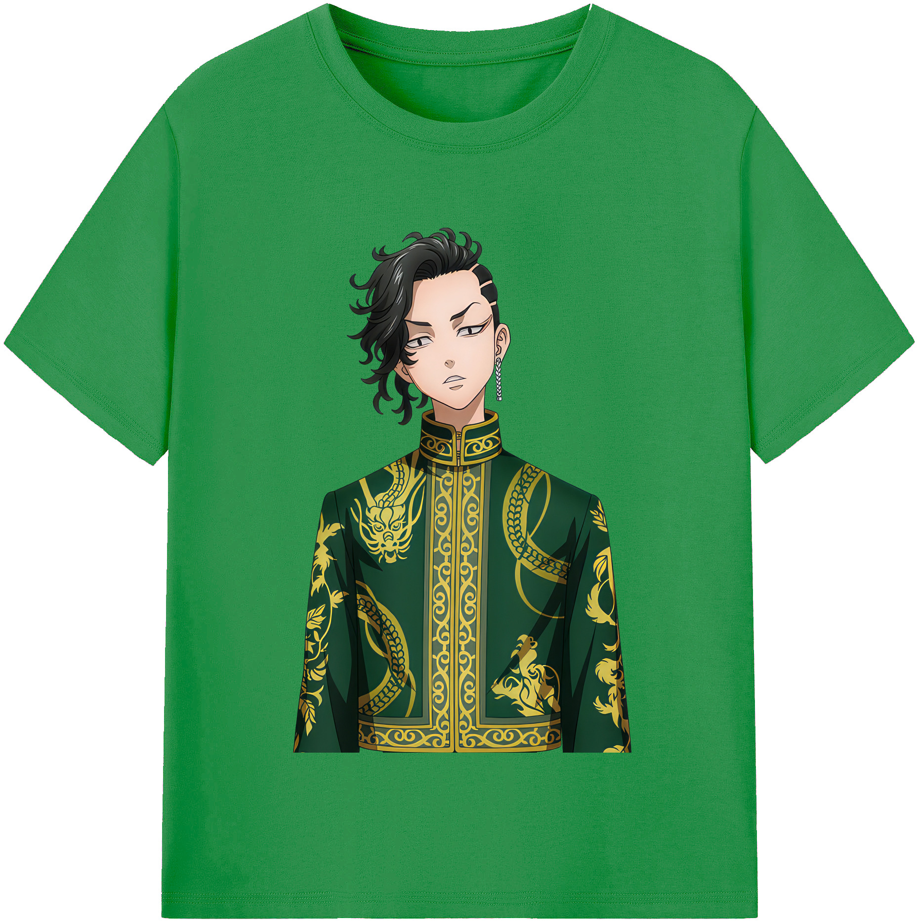 （画像用） 東京リベンジャーズ Tokyo Revengers レディースカジュアルプリントTシャツ（綿100％）