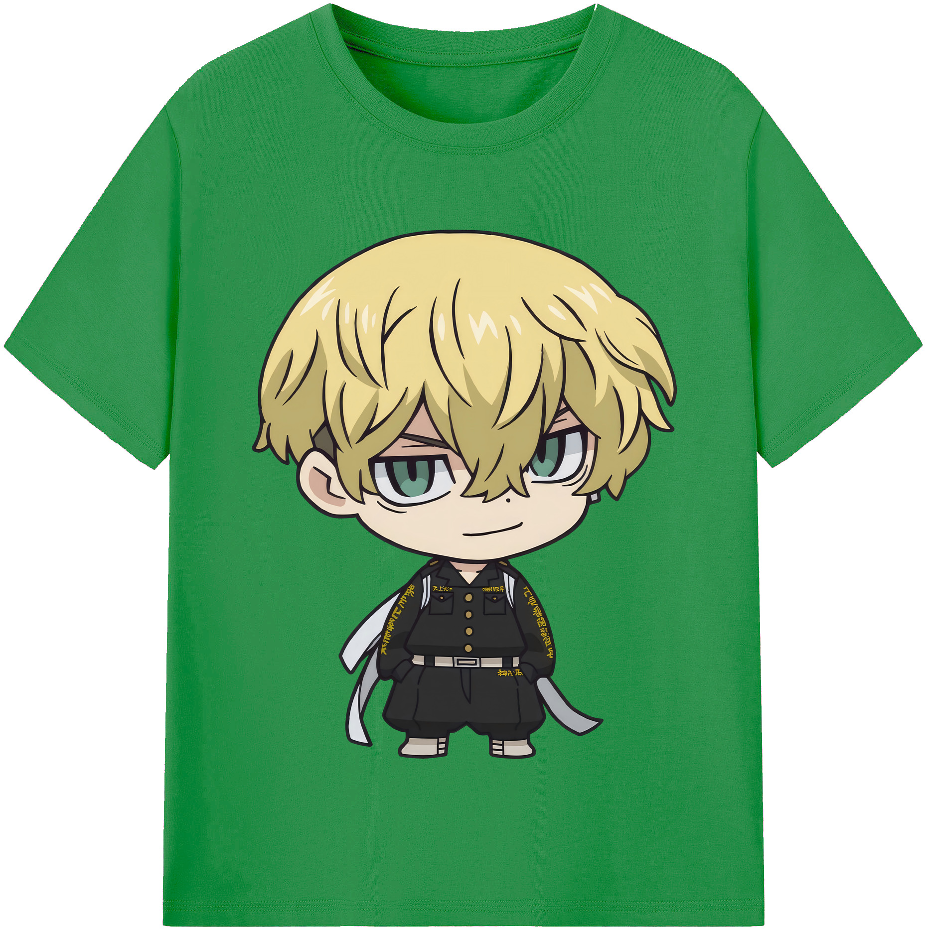 （画像用） 東京リベンジャーズ Tokyo Revengers レディースカジュアルプリントTシャツ（綿100％）