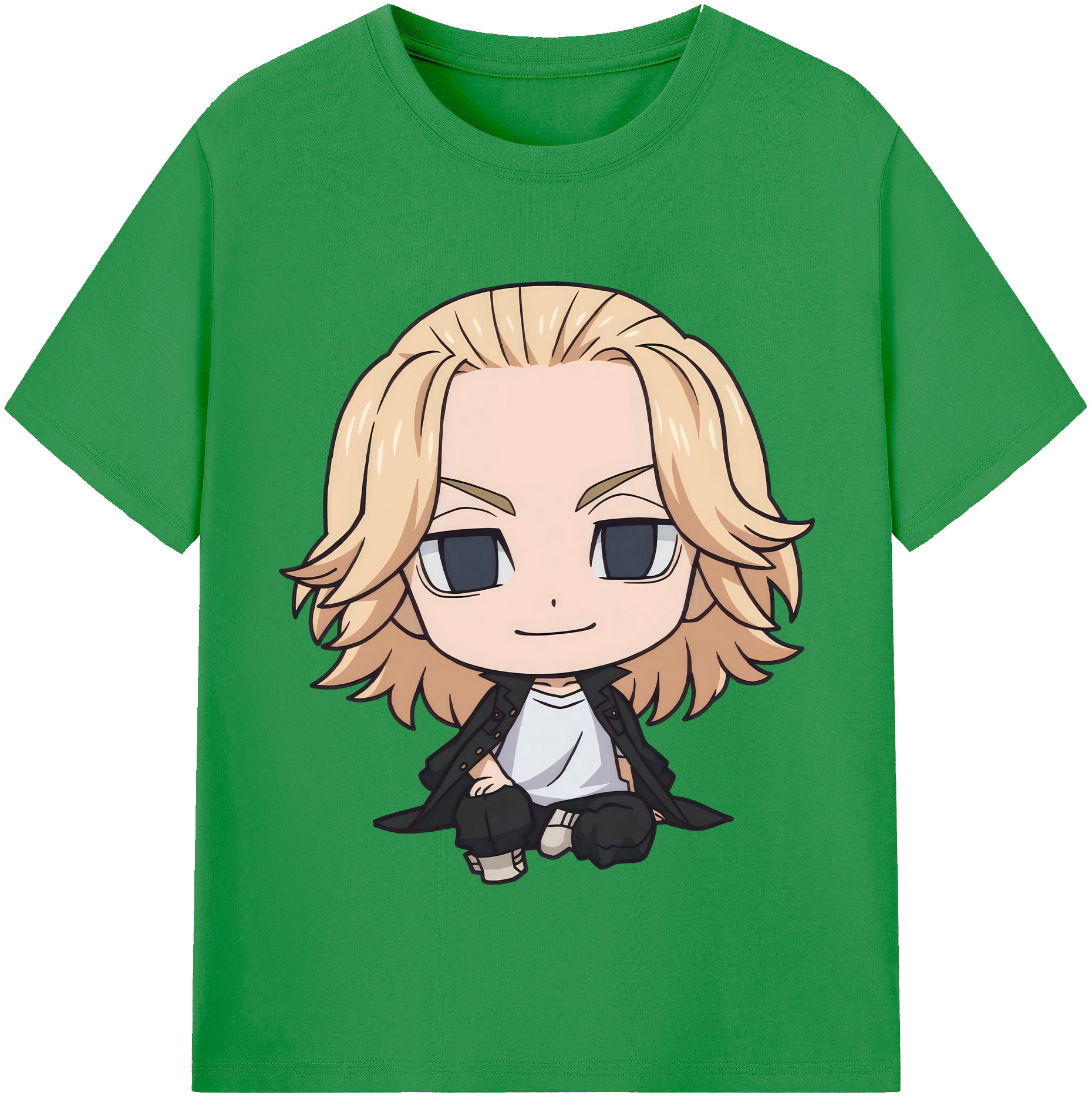 （画像用） 東京リベンジャーズ Tokyo Revengers レディースカジュアルプリントTシャツ（綿100％）
