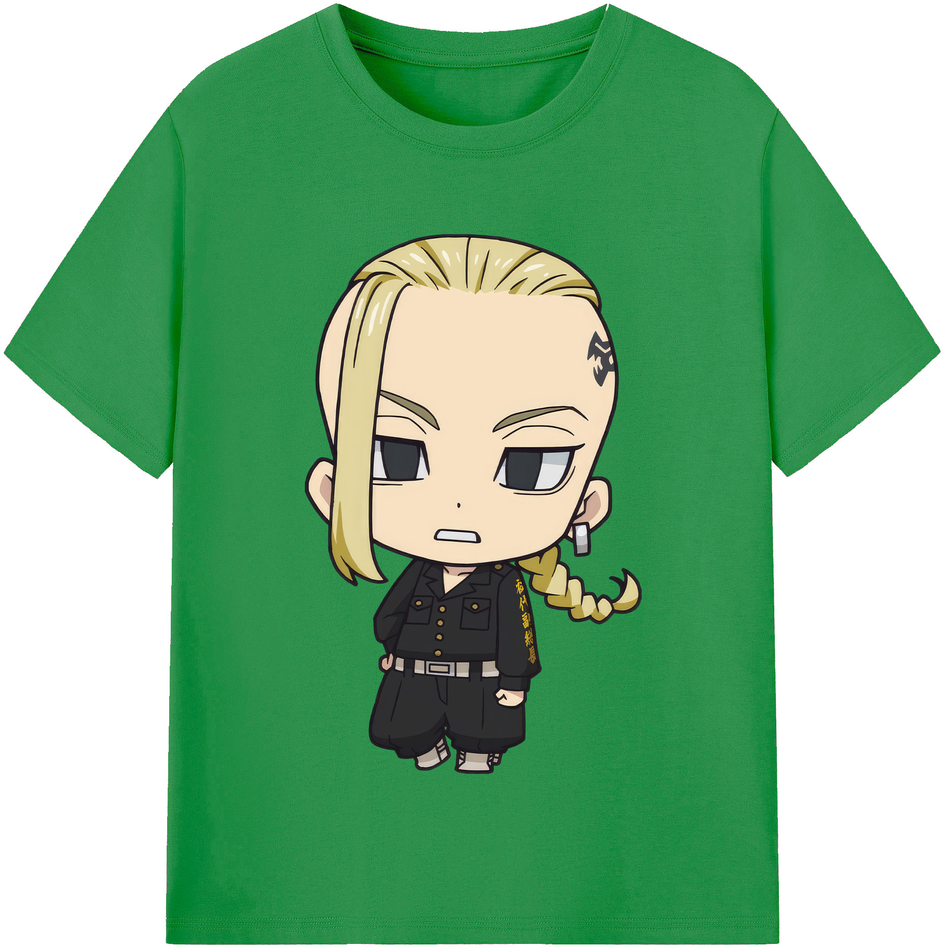 （画像用） 東京リベンジャーズ Tokyo Revengers レディースカジュアルプリントTシャツ（綿100％）