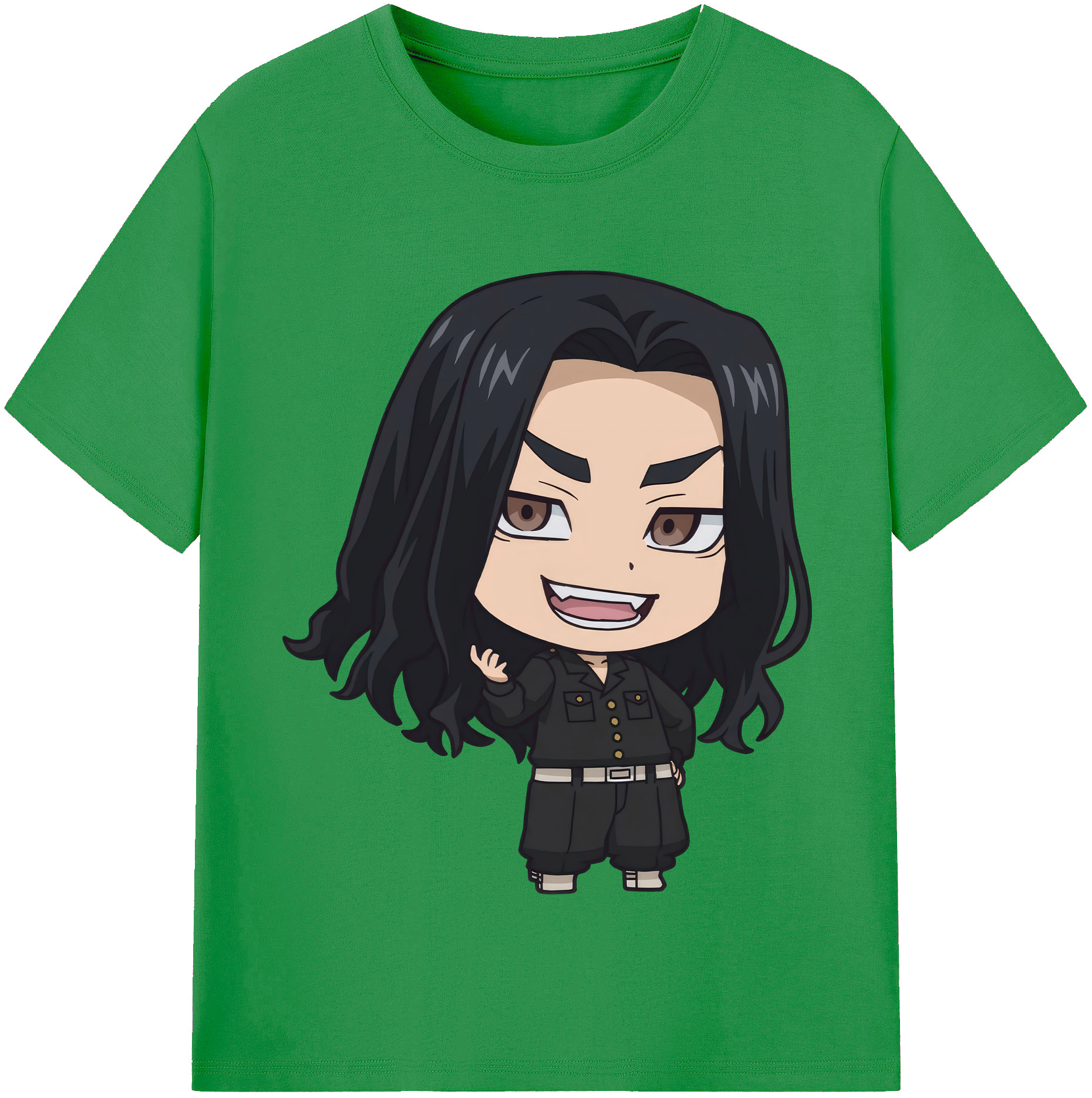（画像用） 東京リベンジャーズ Tokyo Revengers レディースカジュアルプリントTシャツ（綿100％）