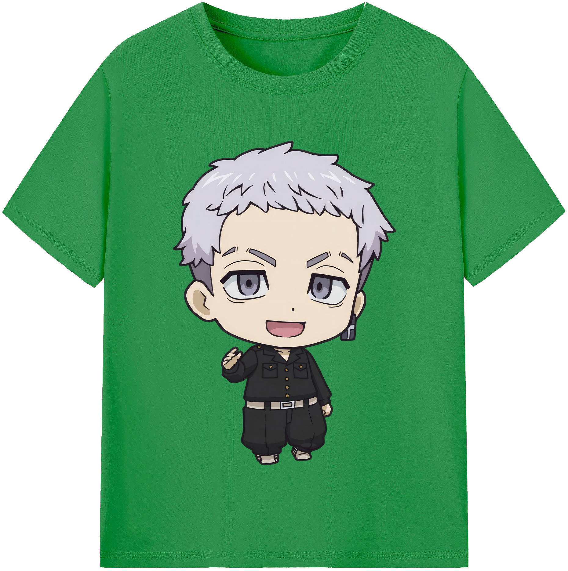（画像用） 東京リベンジャーズ Tokyo Revengers レディースカジュアルプリントTシャツ（綿100％）