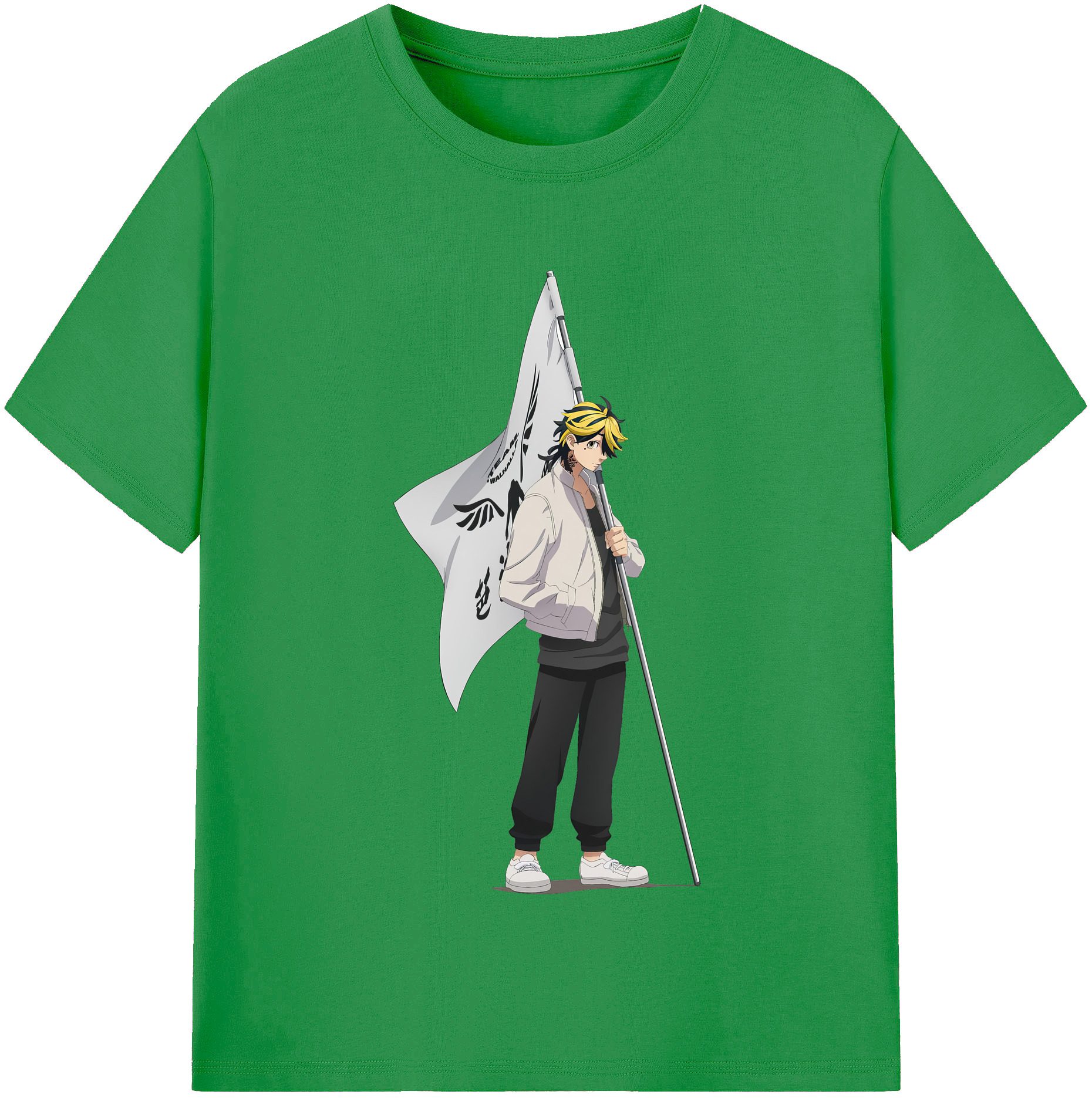 （画像用） 東京リベンジャーズ Tokyo Revengers レディースカジュアルプリントTシャツ（綿100％）