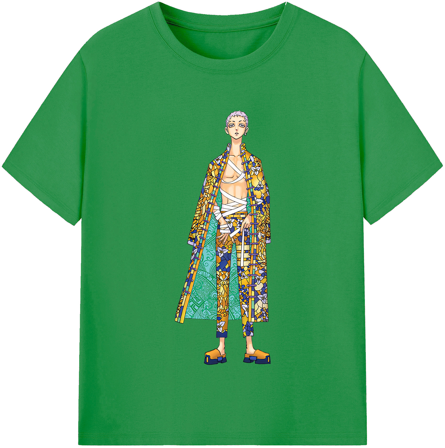 （画像用） 東京リベンジャーズ Tokyo Revengers レディースカジュアルプリントTシャツ（綿100％）