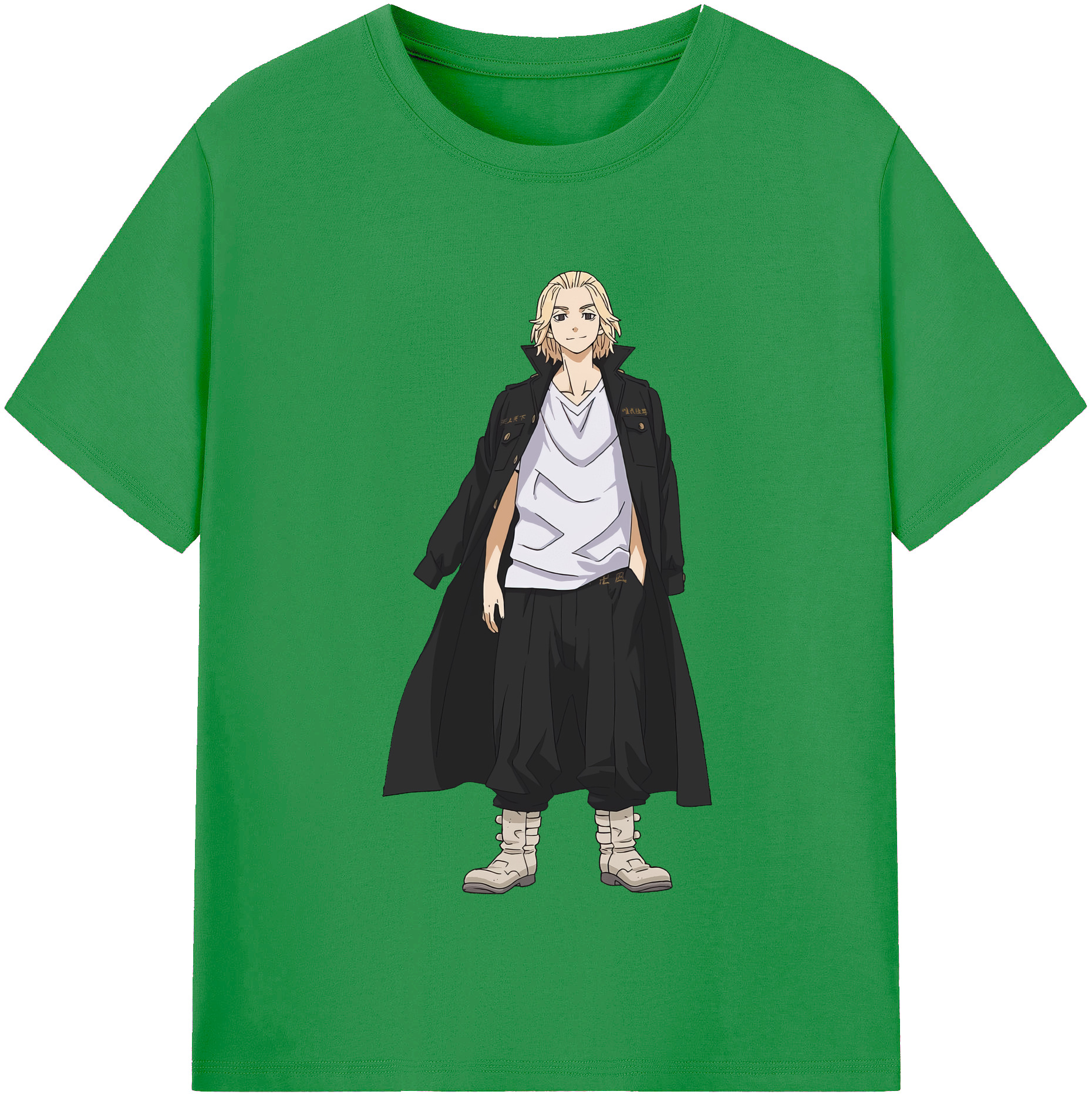 （画像用） 東京リベンジャーズ Tokyo Revengers レディースカジュアルプリントTシャツ（綿100％）