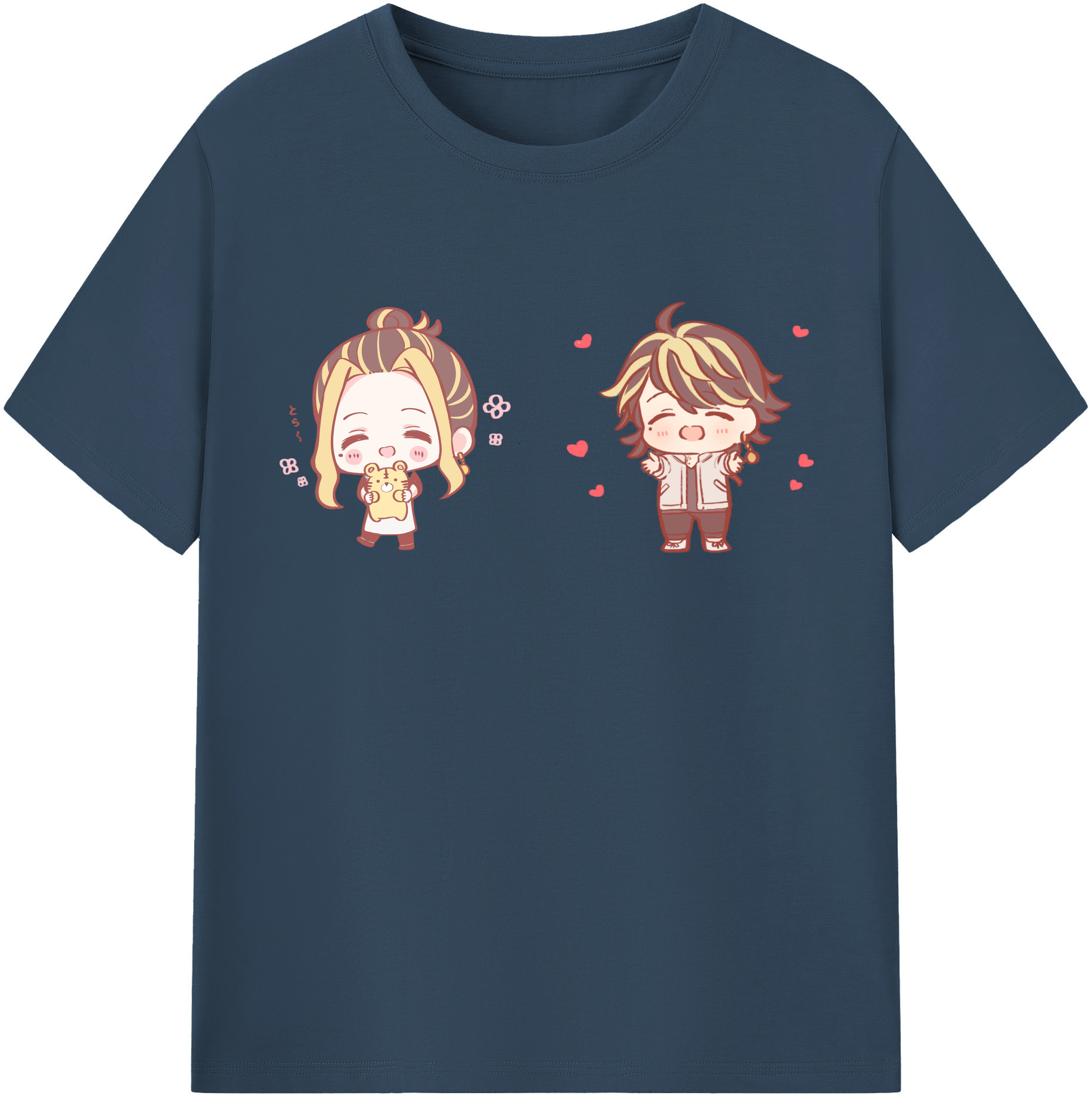 （画像用） 東京リベンジャーズ Tokyo Revengers レディースカジュアルプリントTシャツ（綿100％）