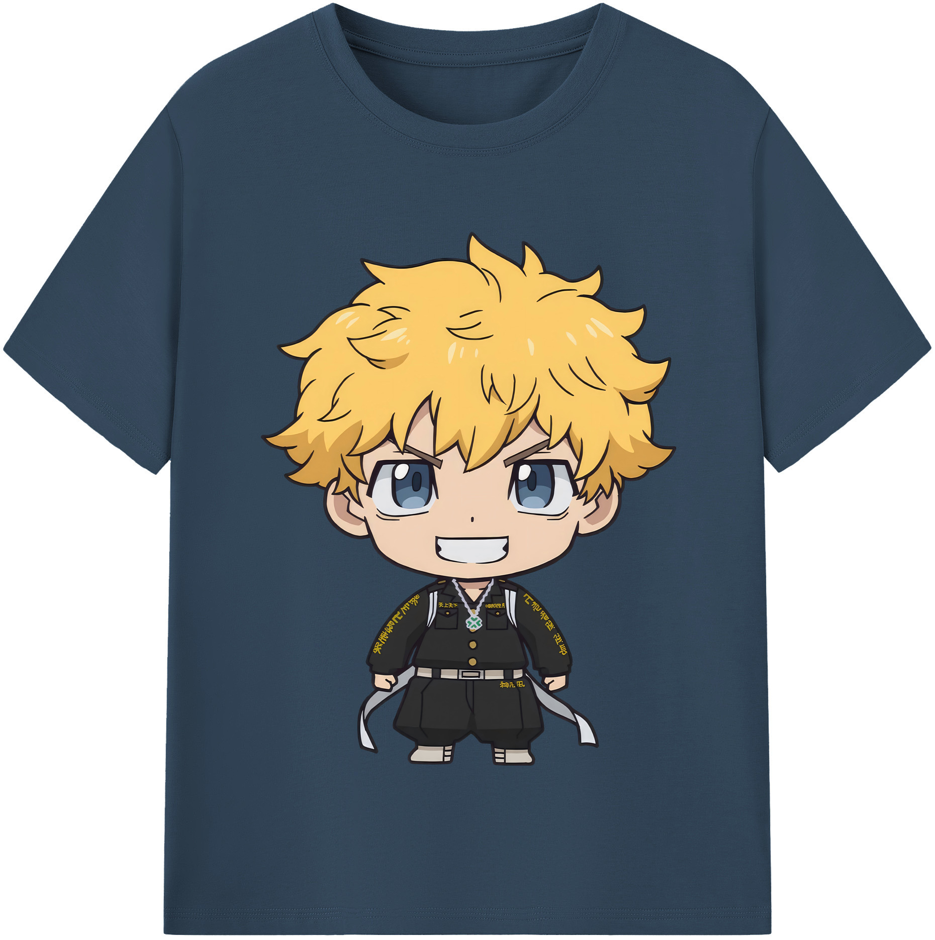 （画像用） 東京リベンジャーズ Tokyo Revengers レディースカジュアルプリントTシャツ（綿100％）