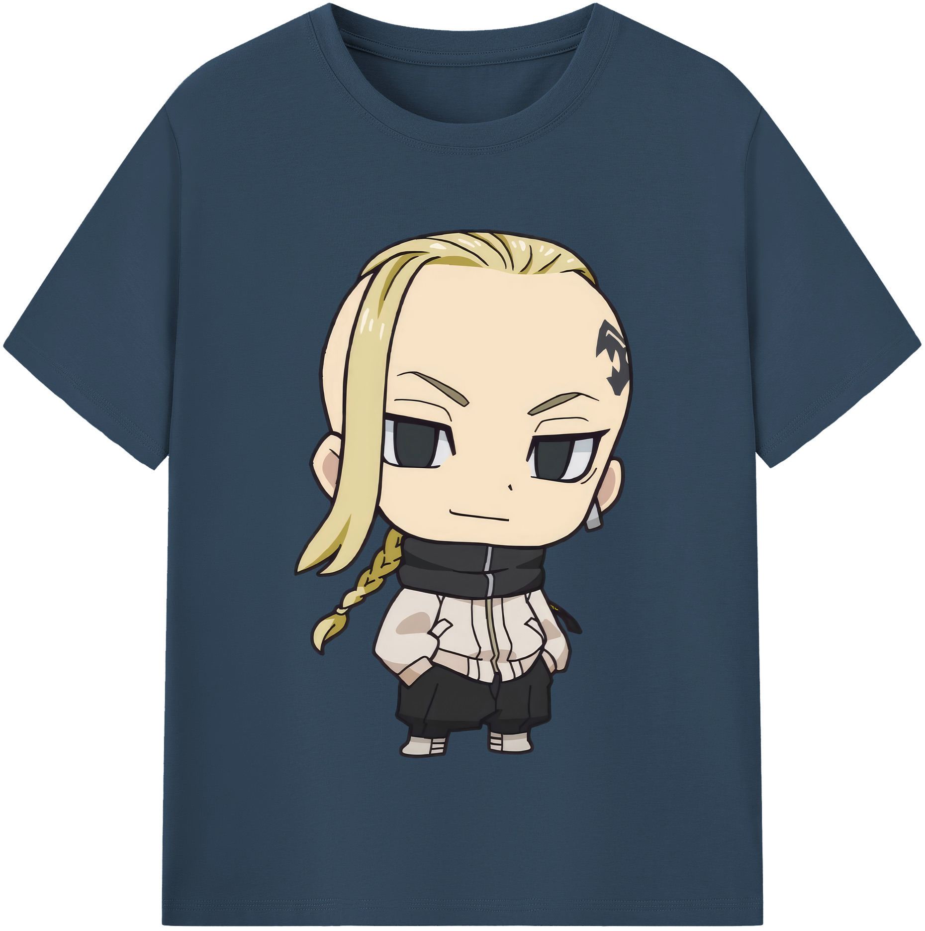 （画像用） 東京リベンジャーズ Tokyo Revengers レディースカジュアルプリントTシャツ（綿100％）