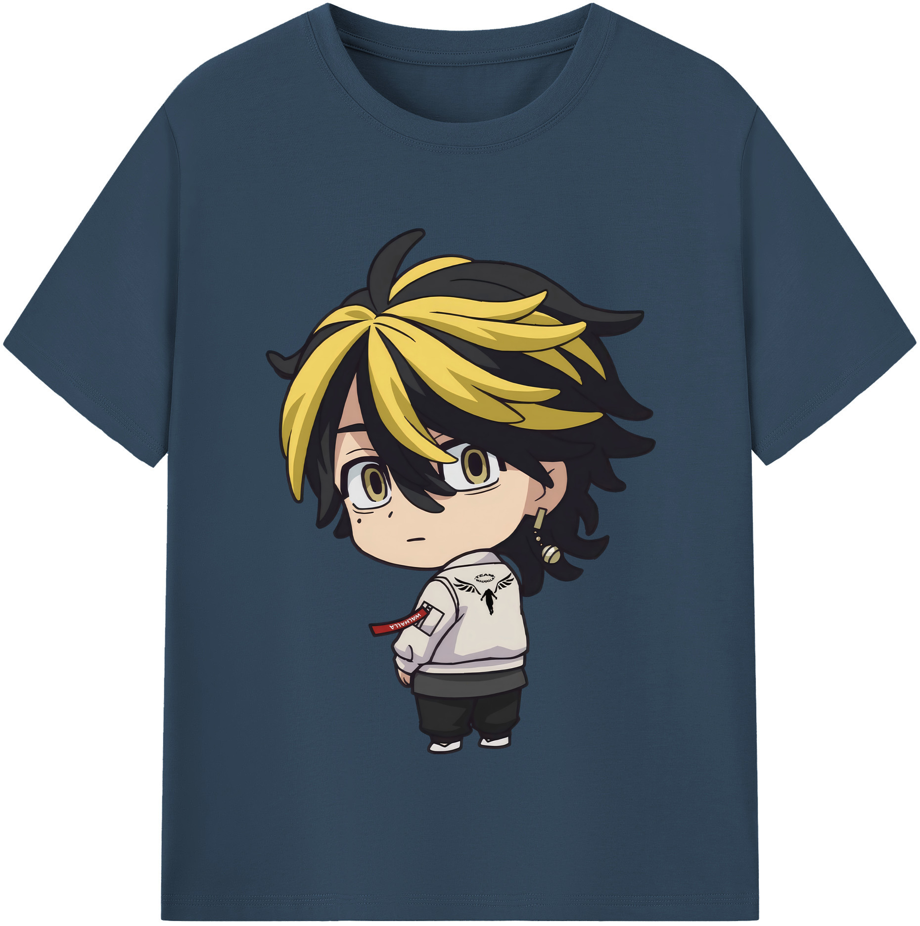 （画像用） 東京リベンジャーズ Tokyo Revengers レディースカジュアルプリントTシャツ（綿100％）