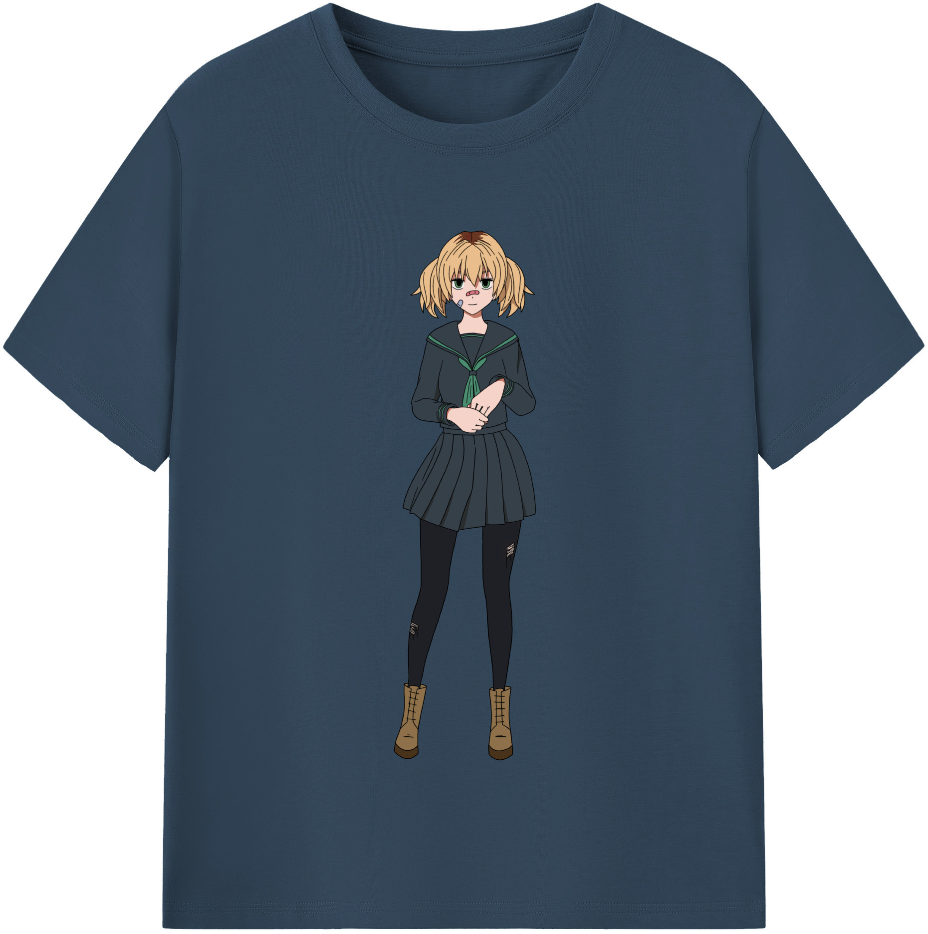 （画像用） 東京リベンジャーズ Tokyo Revengers レディースカジュアルプリントTシャツ（綿100％）
