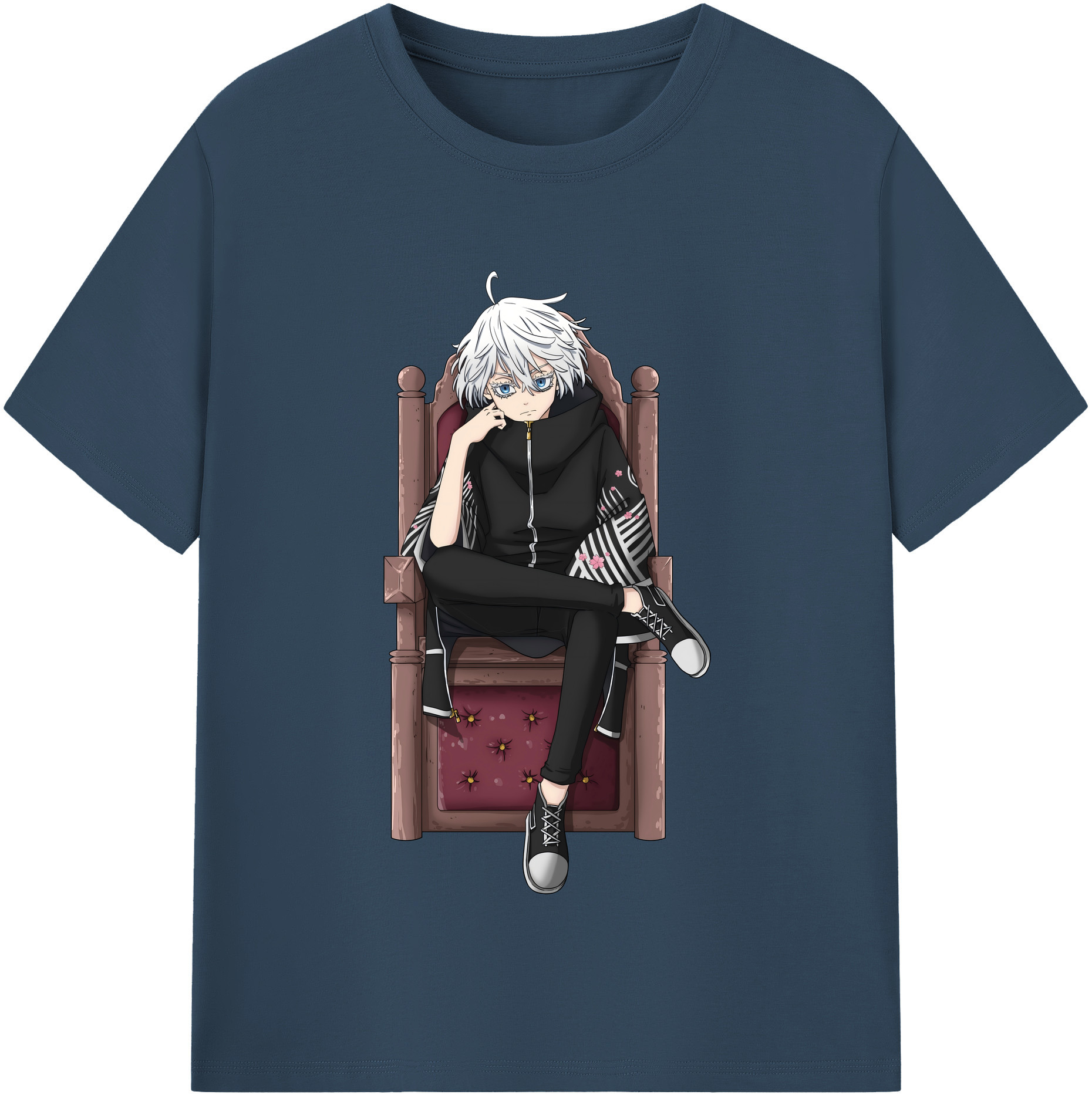 （画像用） 東京リベンジャーズ Tokyo Revengers レディースカジュアルプリントTシャツ（綿100％）