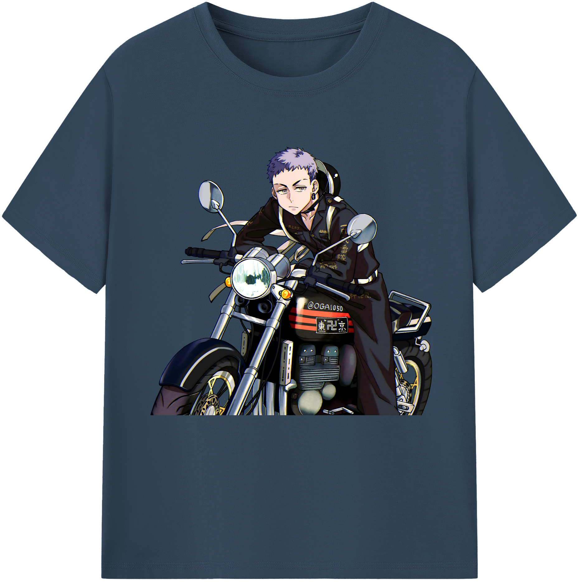 （画像用） 東京リベンジャーズ Tokyo Revengers レディースカジュアルプリントTシャツ（綿100％）