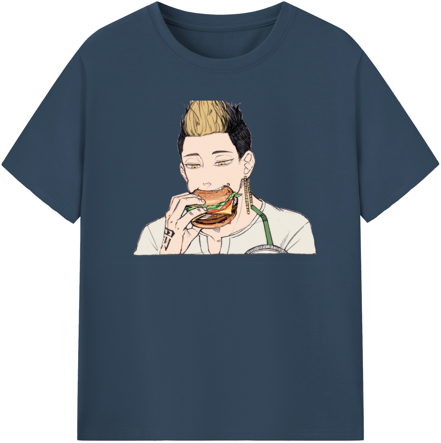 （画像用） 東京リベンジャーズ Tokyo Revengers レディースカジュアルプリントTシャツ（綿100％）