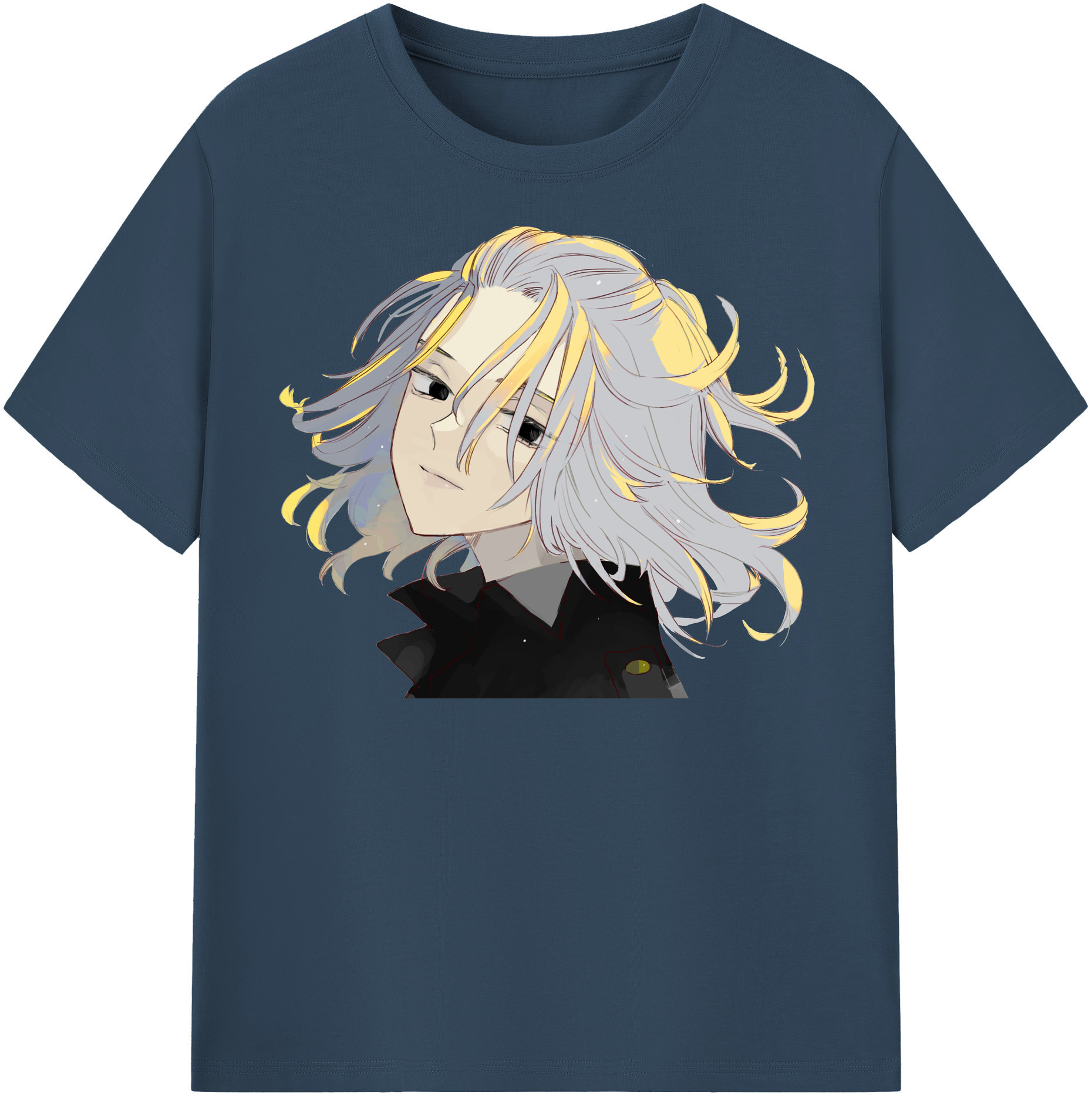 （画像用） 東京リベンジャーズ Tokyo Revengers レディースカジュアルプリントTシャツ（綿100％）