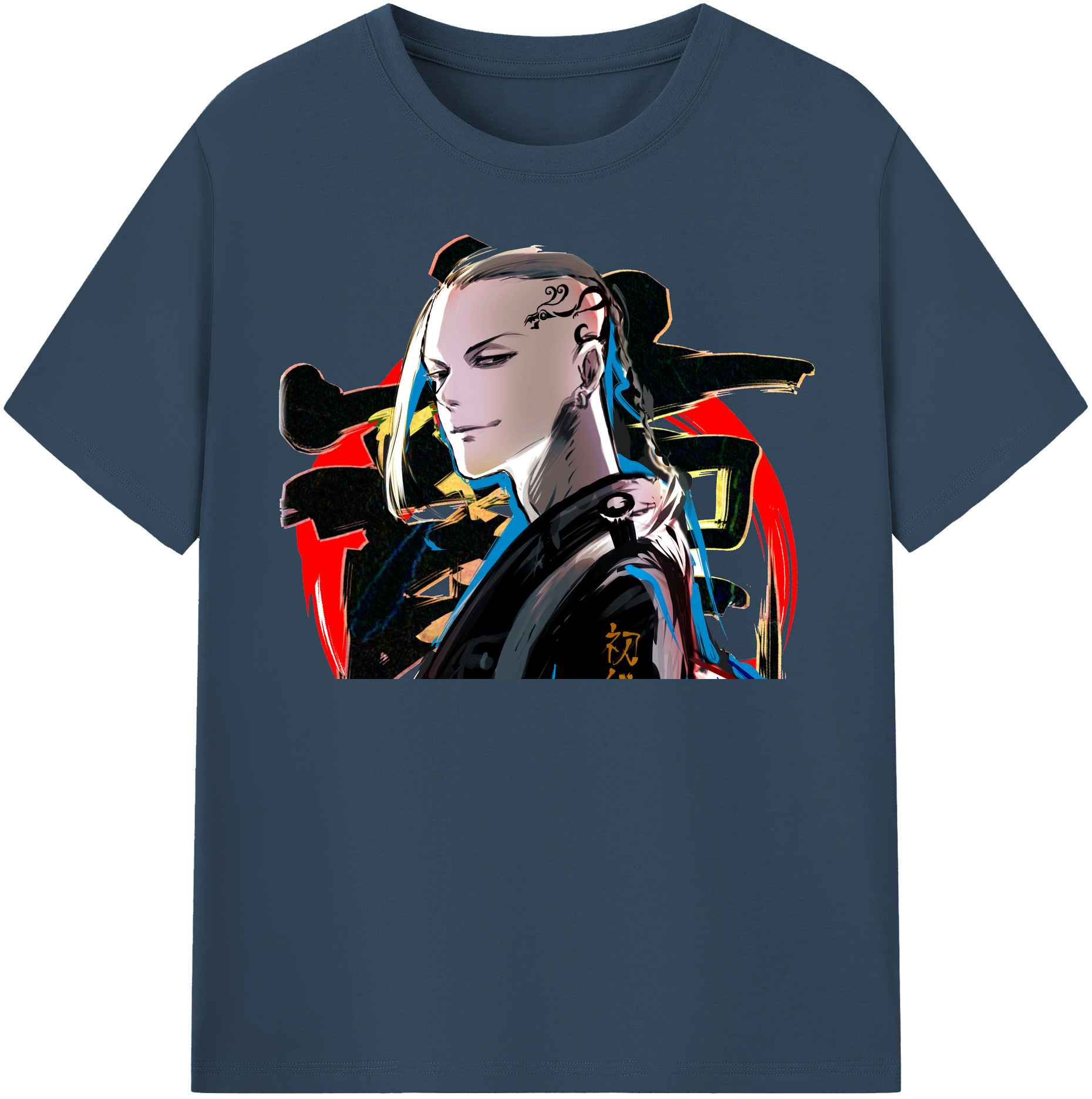 （画像用） 東京リベンジャーズ Tokyo Revengers レディースカジュアルプリントTシャツ（綿100％）