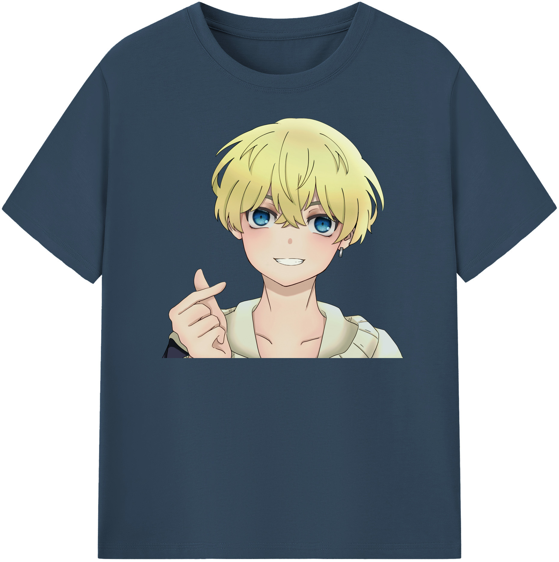 （画像用） 東京リベンジャーズ Tokyo Revengers レディースカジュアルプリントTシャツ（綿100％）
