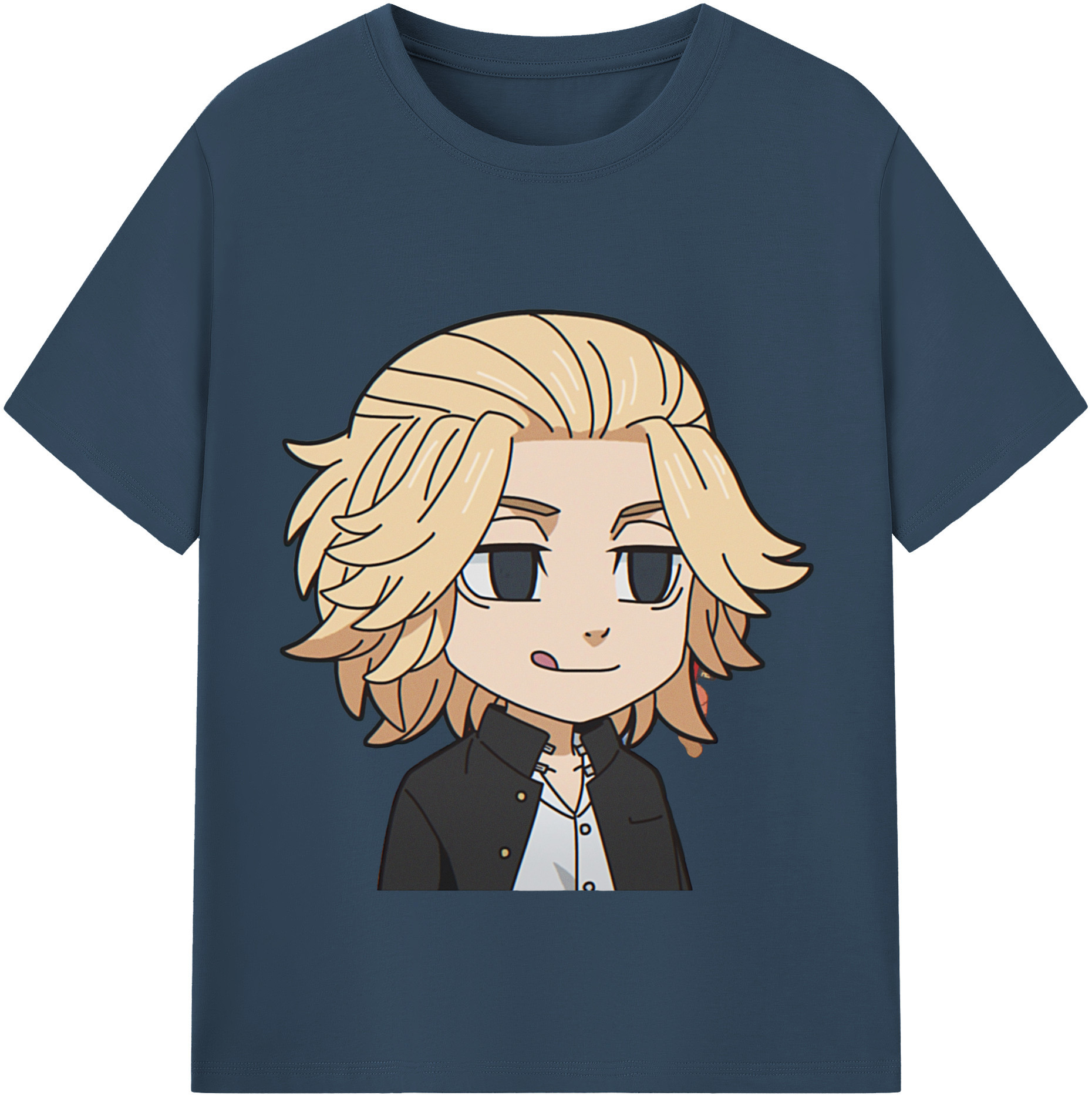 （画像用） 東京リベンジャーズ Tokyo Revengers レディースカジュアルプリントTシャツ（綿100％）